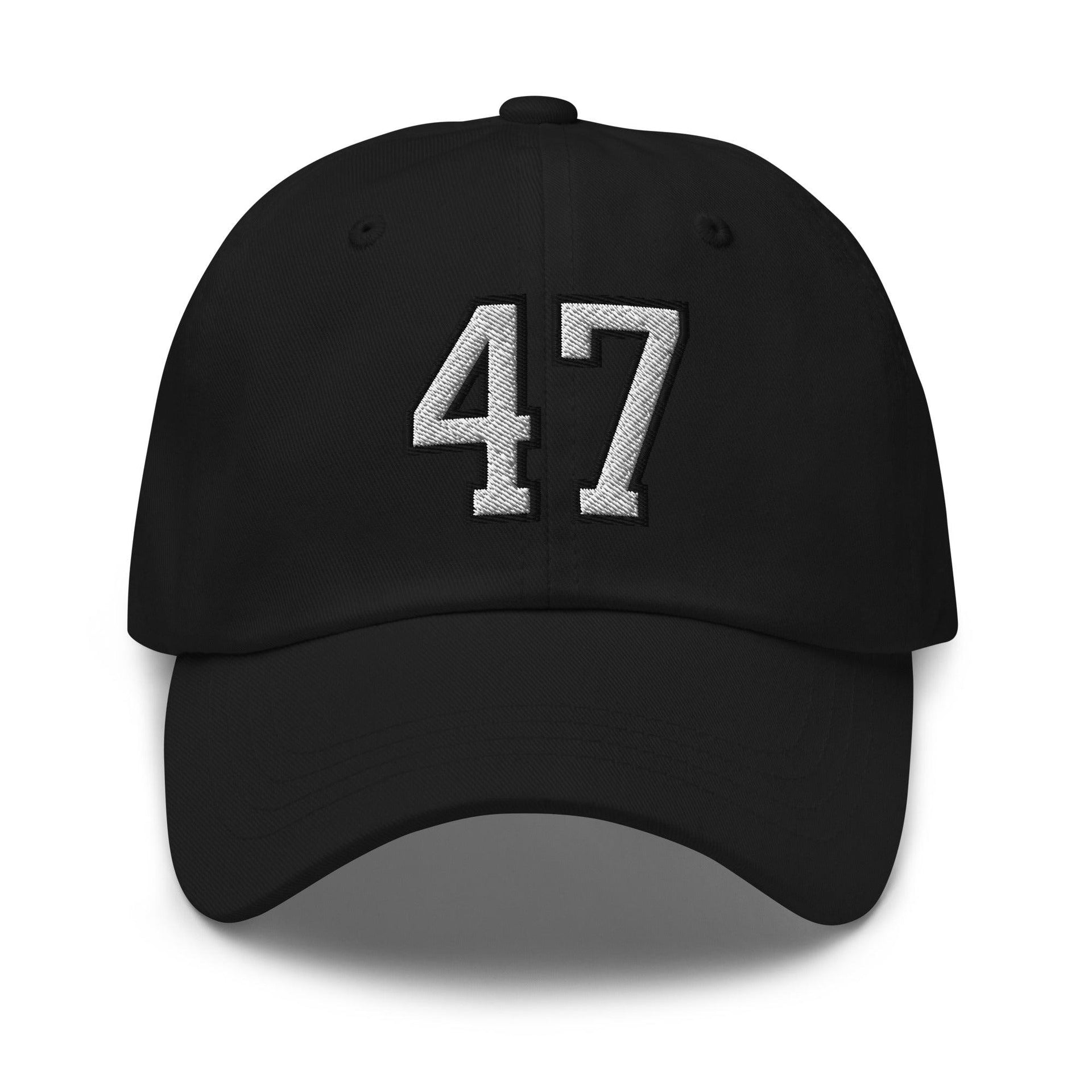 Donald Trump 47 Dad Hat Black Capital Crowns Conservative Dad Hats LADs
