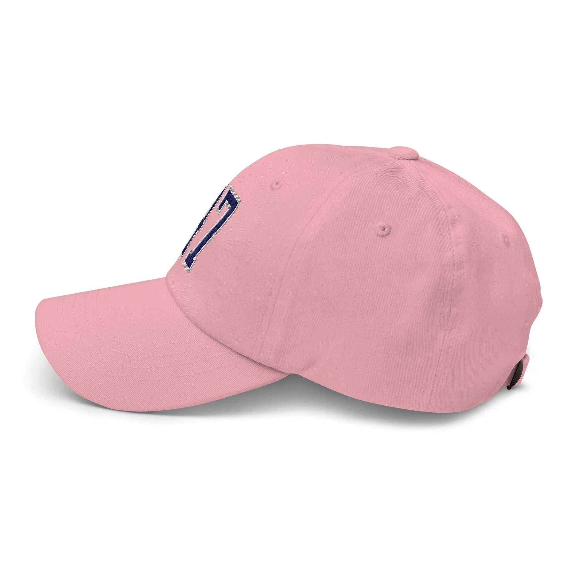 Donald Trump 47 Embroidered Dad Hat Blue/White Capital Crowns Conservative Dad Hats LADs