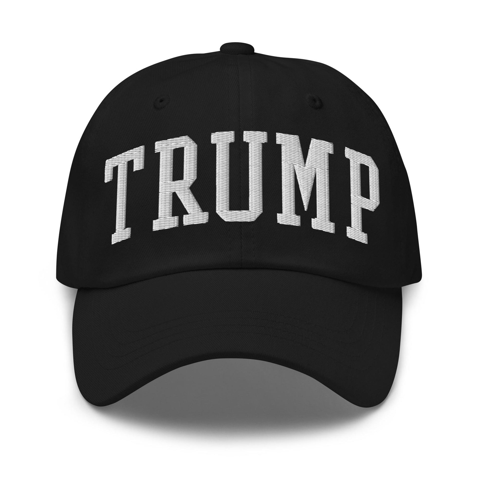Donald Trump Block Golf Dad Hat Black Capital Crowns Conservative Dad Hats LADs