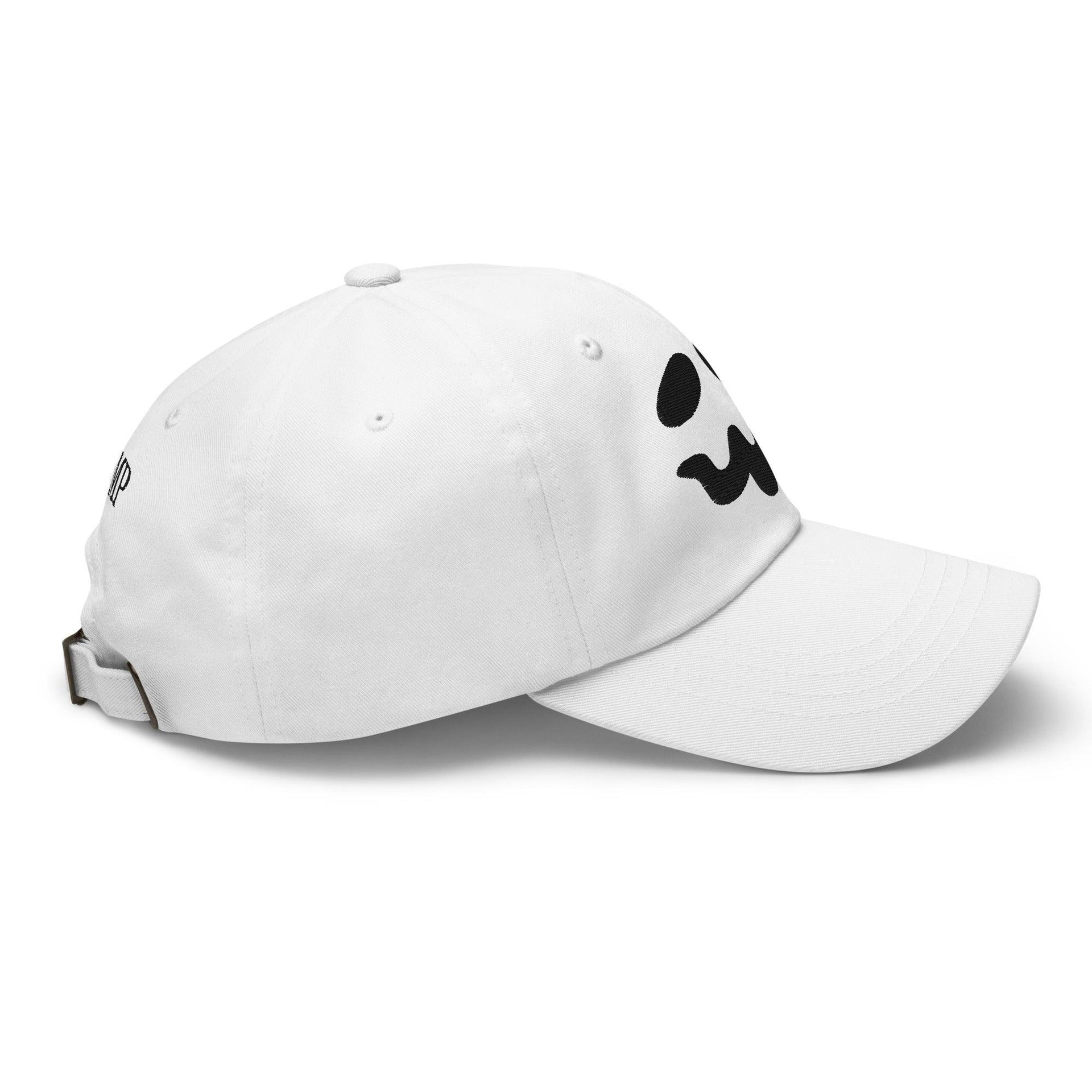 Donald Trump Ghost Halloween Dad Hat Capital Crowns Conservative Dad Hats Halloween LADs Trump Halloween White