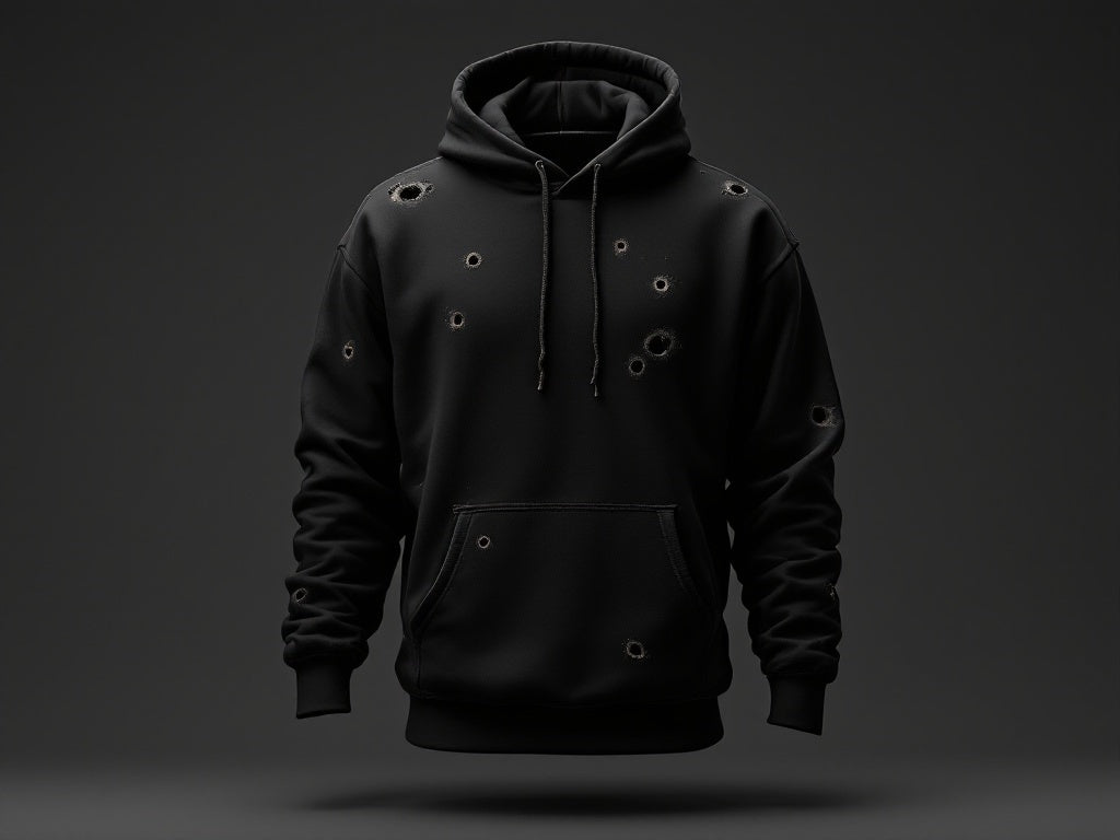 Drake’s Bullet Hole Pullover Hoodie – Limited Release 4XL bullet holes celebrity Celebrity Punk drake The Edge Collective