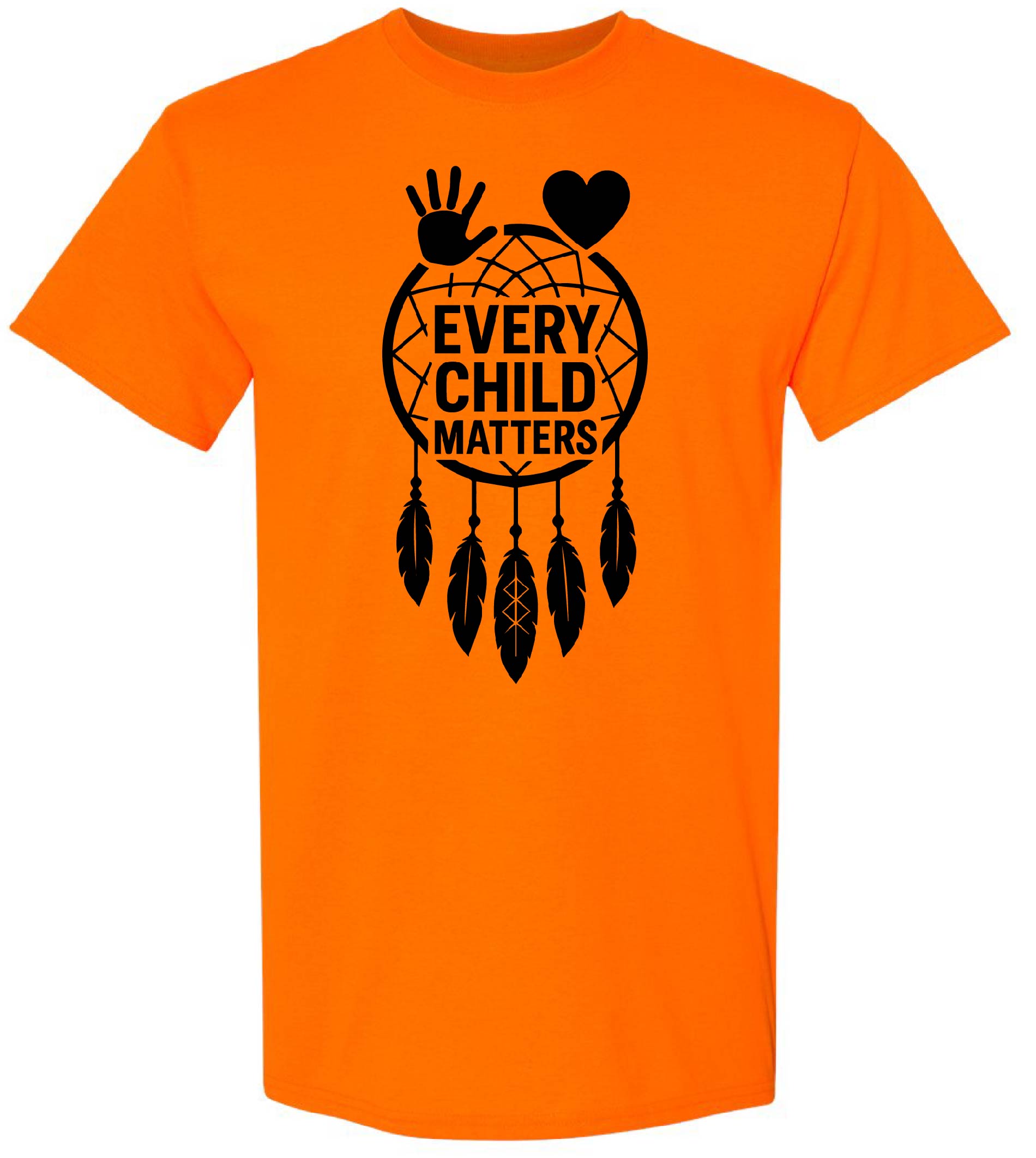 Dreamcatcher Hope Tee – Every Child Matters Adult Cotton every child matters Healing & Remembrance Indigenous Awareness Mens & Unisex orange shirt day Tops Truth and Reconciliation