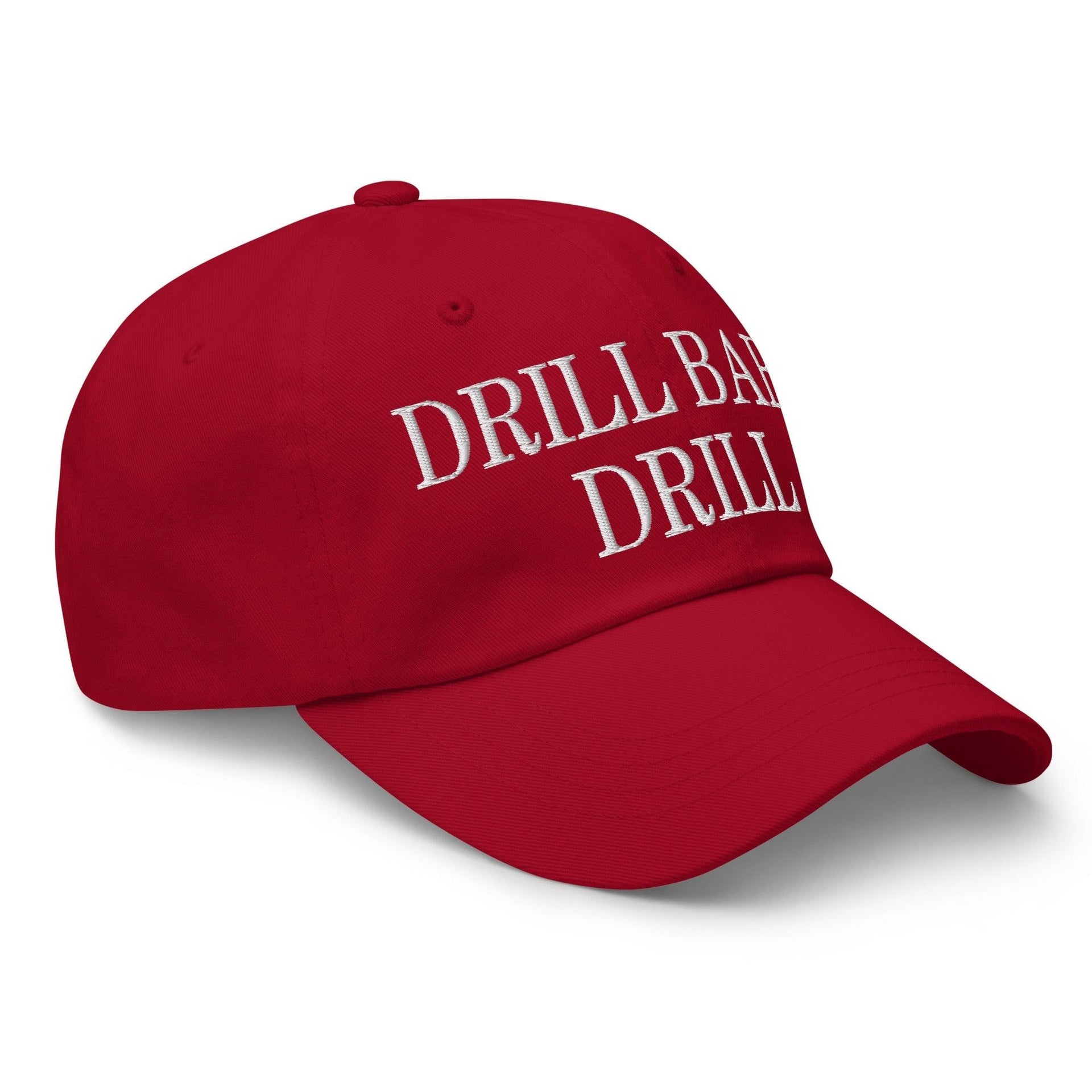 Drill Baby Drill Golf Dad Hat Capital Crowns Conservative Dad Hats