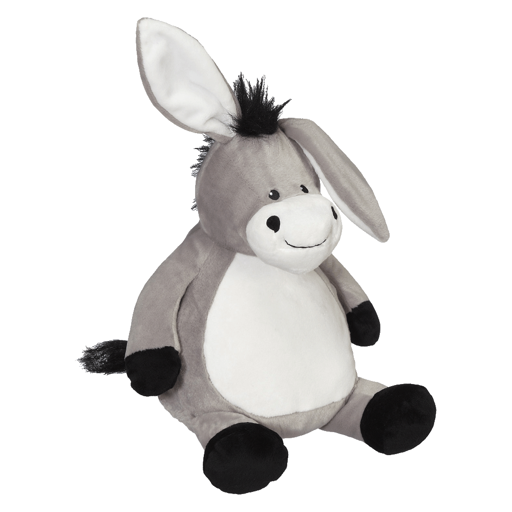 Duncan Donkey Buddy donkey embroidable grey