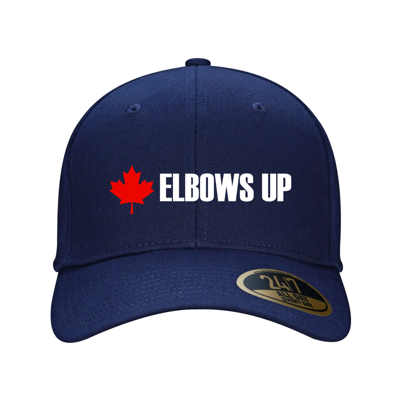 Elbows Up Canada Hat – Show Your Grit & Passion! Navy Canada elbows up
