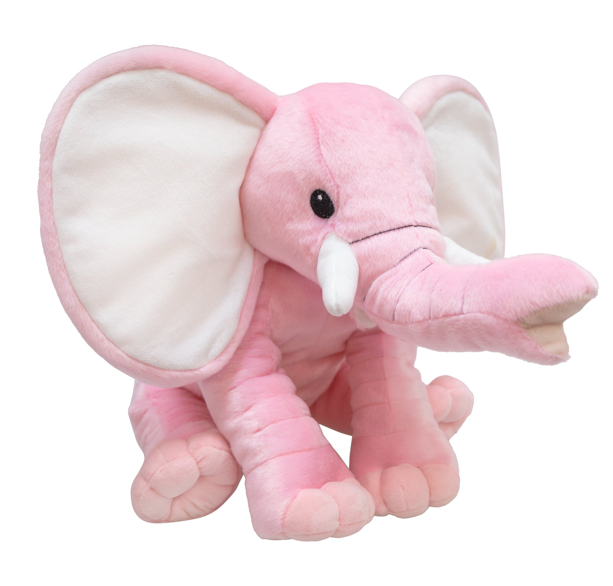 Elephant Ear Buddy - Pink baby elephant embroidable