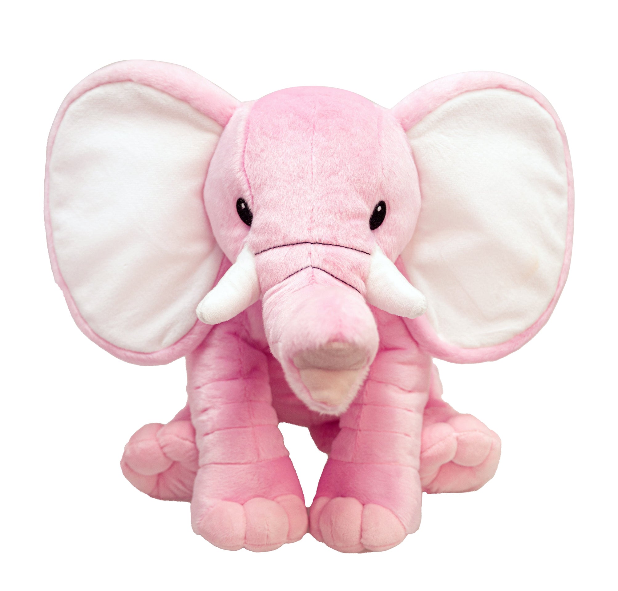 Elephant Ear Buddy - Pink baby elephant embroidable
