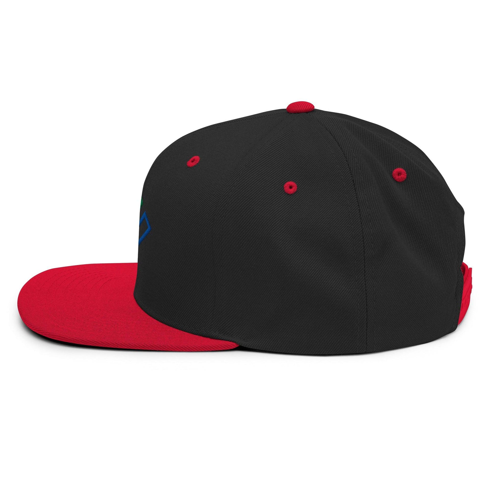 Enron Embroidered Flat Bill Brim Snapback Hat Capital Crowns Funny Snapback Hats