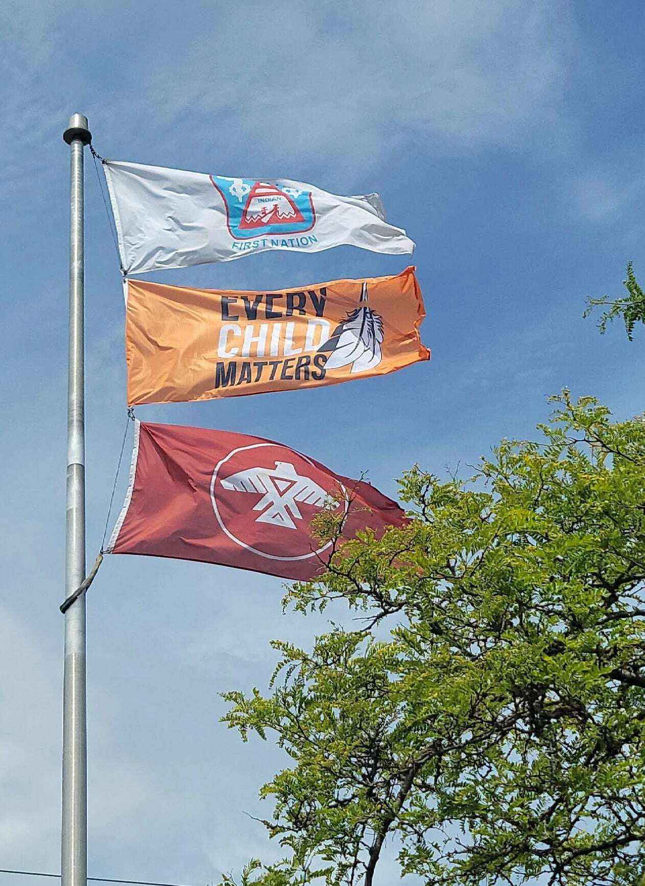 Every Child Matters Flag - Shop Various Sizes in Support of Every Child Matters 🧡 Every Child Matters Flags made in canada Single Unit