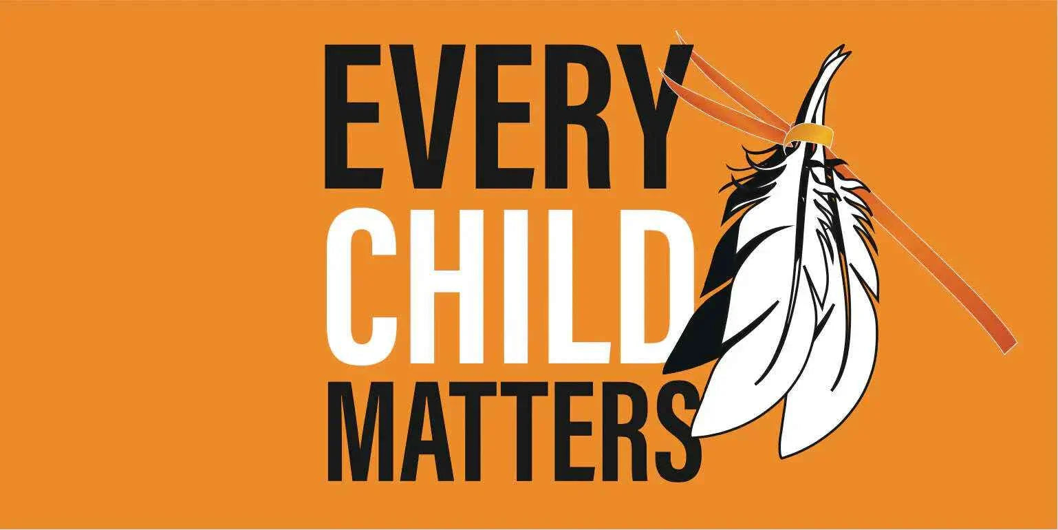Every Child Matters Flag - Shop Various Sizes in Support of Every Child Matters 🧡 Every Child Matters Flags made in canada Single Unit