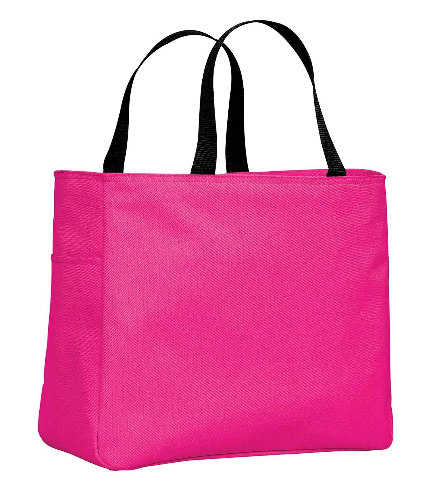 Everyday Essential Reusable Tote Bag - 18 L Durable and Eco-Friendly Storage Solution Tropical Pink Durable Storage Solution Eco-Friendly Tote Everyday Tote Bag Reusable Shopping Bag
