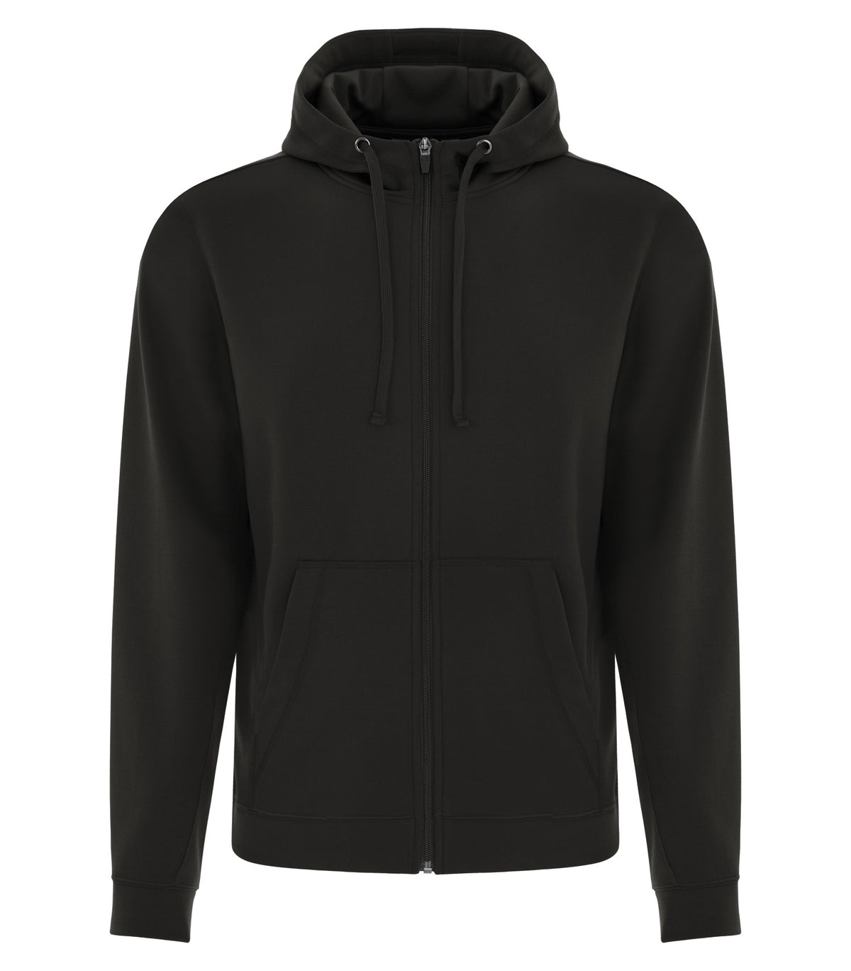 ATC F2004, Game Day Fleece Full Zip Hoodie, Black