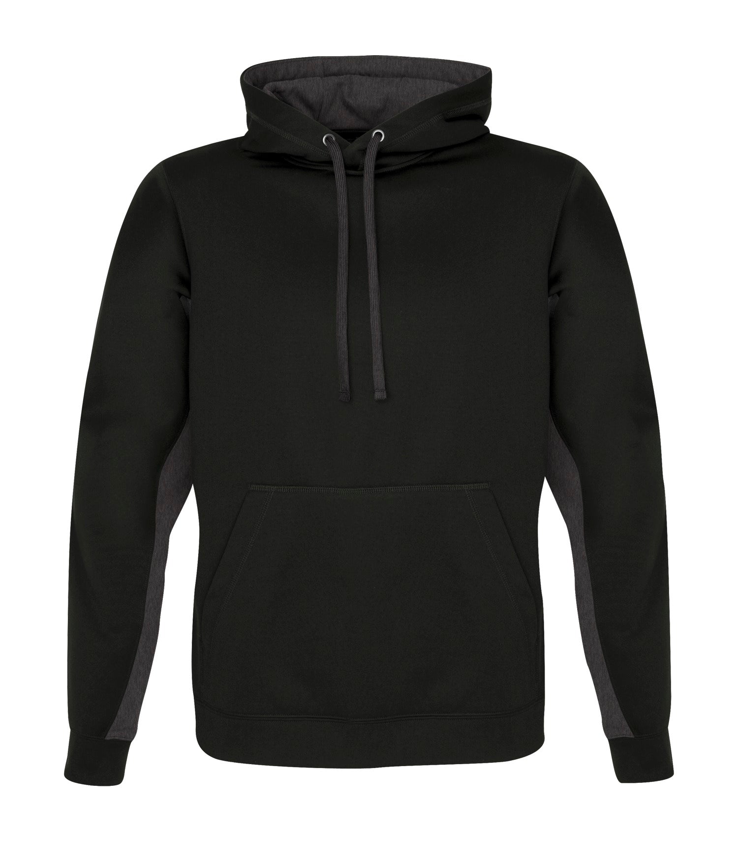 ATC - ATC™ GAME DAY™ FLEECE COLOUR BLOCK HOODIE. - F2011 Black Charcoal ATC F2011