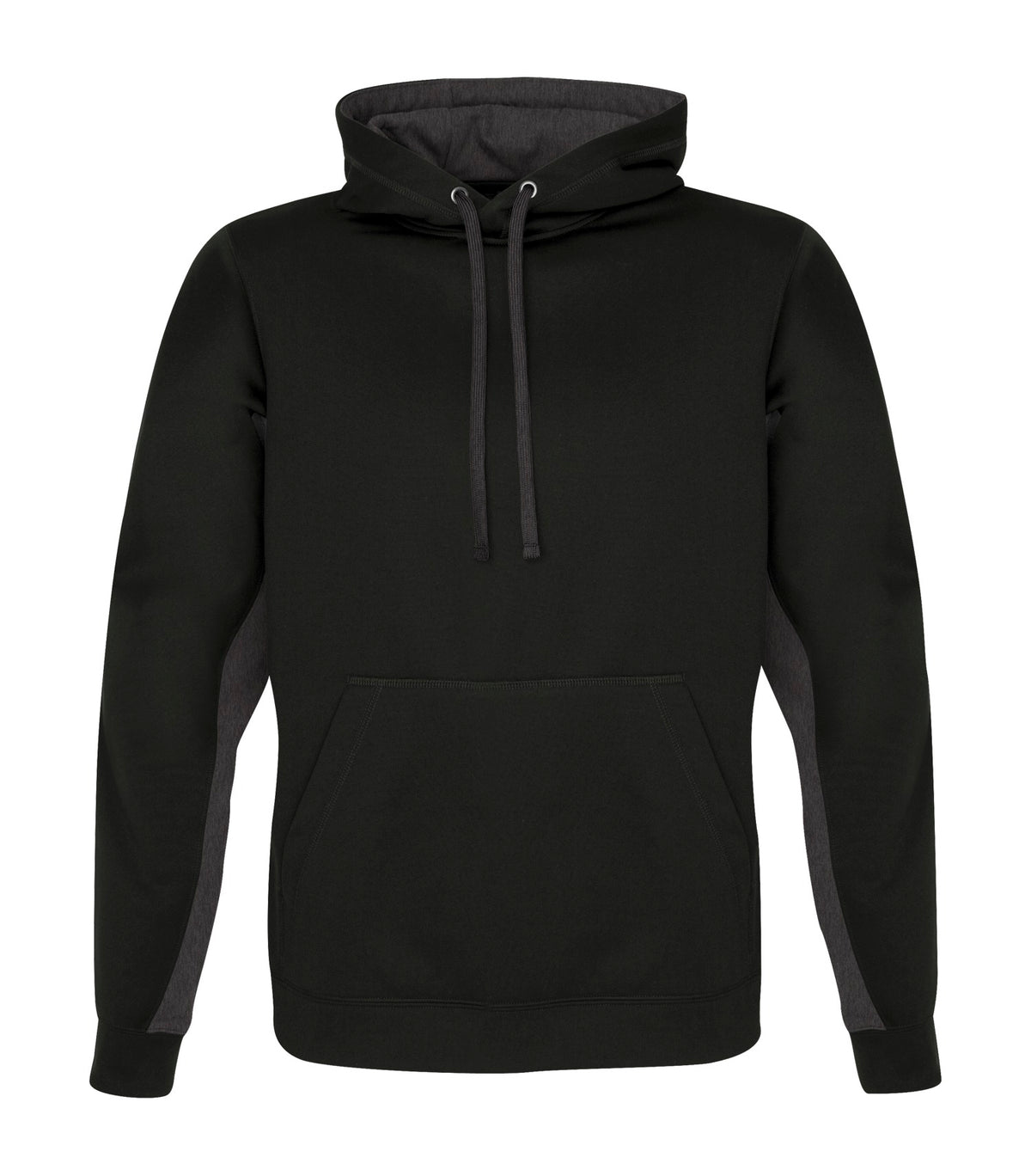 ATC F2011, Game Day Fleece Colour Block Hoodie, Black/Charcoal