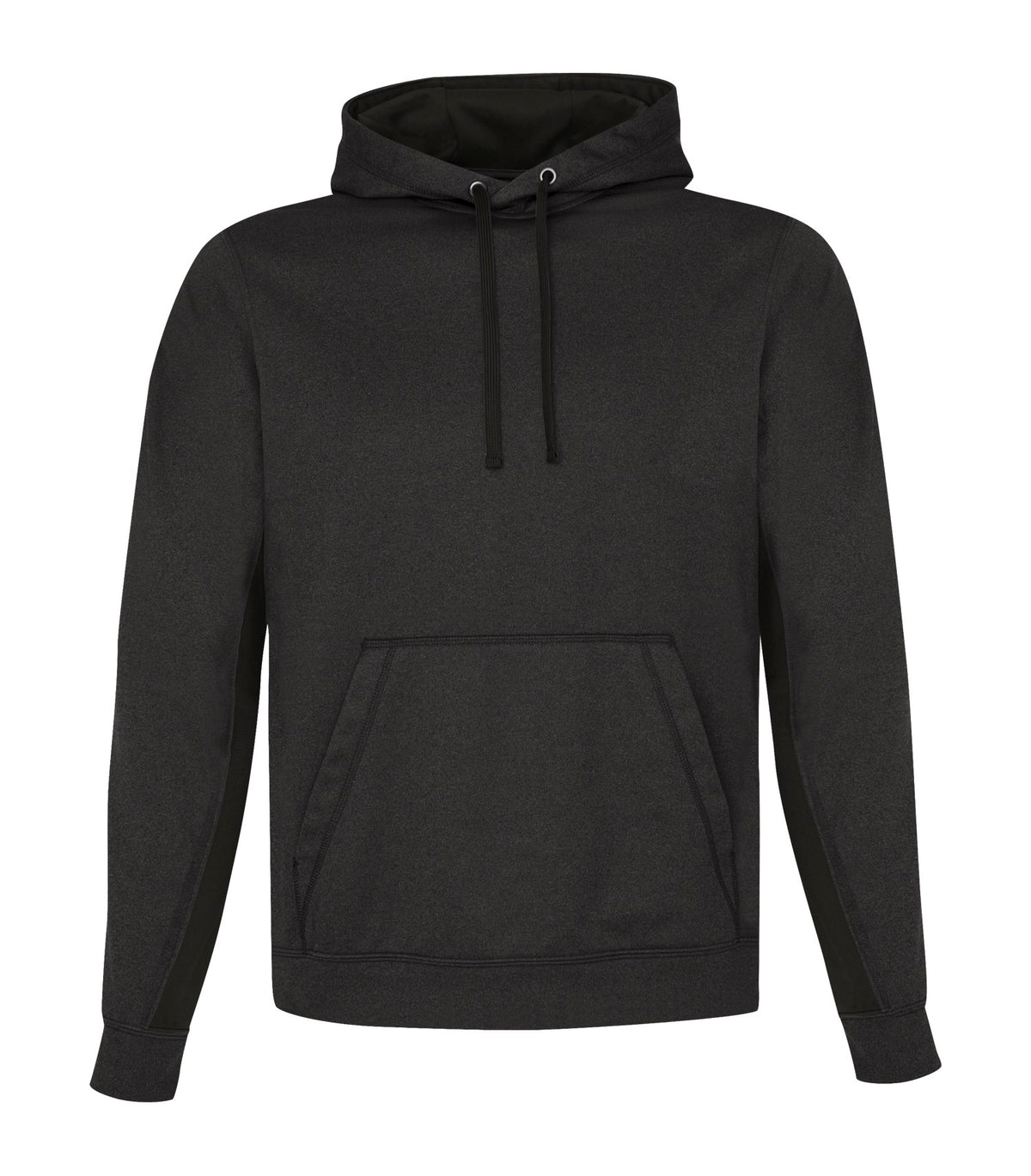 ATC F2011, Game Day Fleece Colour Block Hoodie, Charcoal/Black