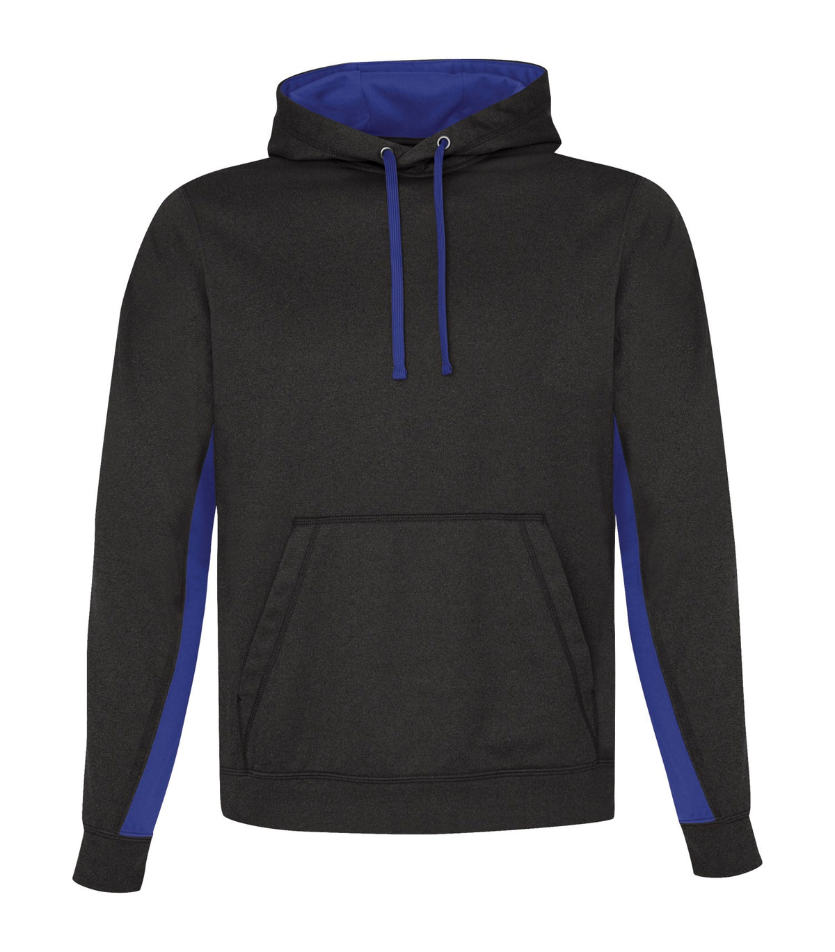 ATC F2011, Game Day Fleece Colour Block Hoodie, Charcoal/True Royal