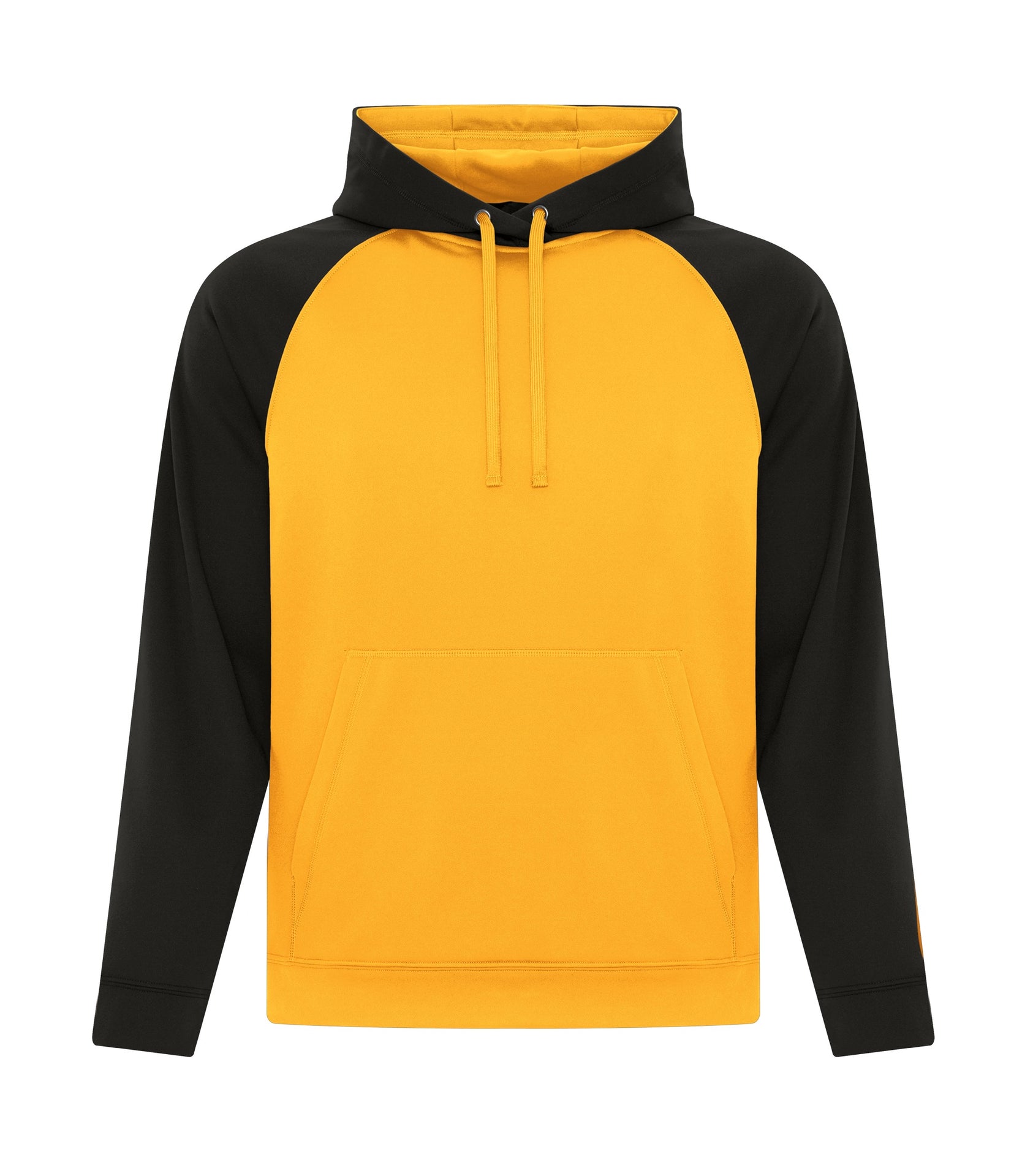 ATC - ATC™ GAME DAY™ FLEECE TWO TONE HOODIE. - F2037 Gold Black ATC F2037