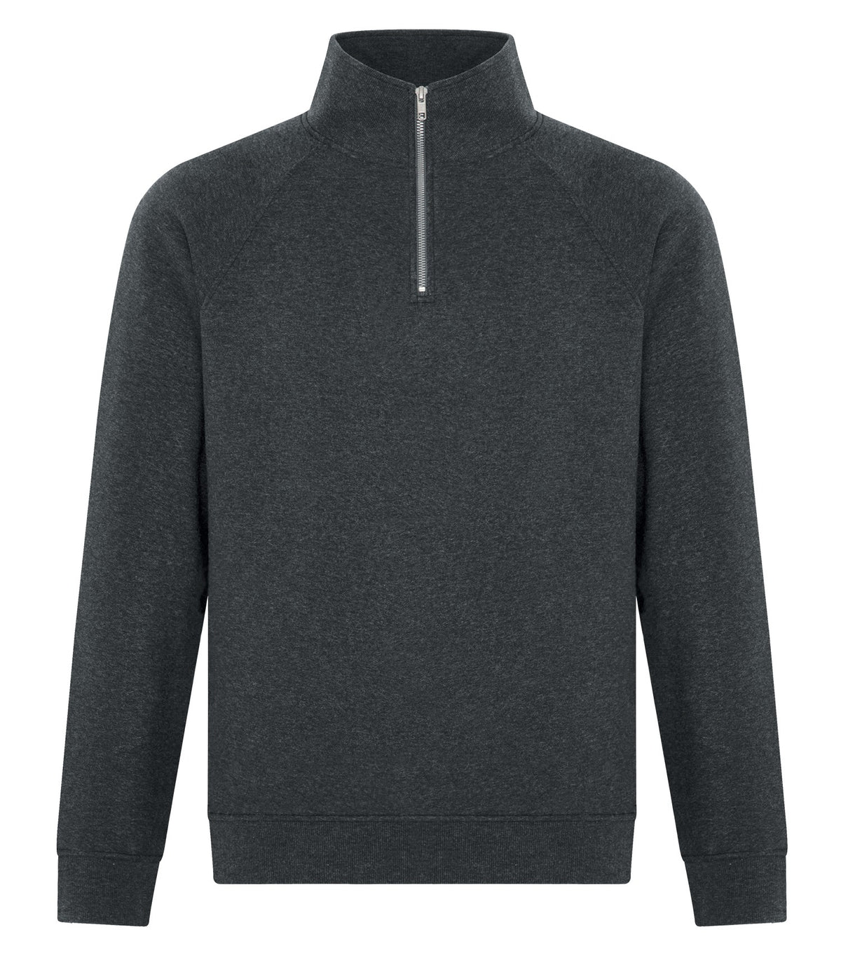 ATC ESACTIVE F2042, Esactive Vintage 1/4 Zip Sweatshirt, Black Heather*