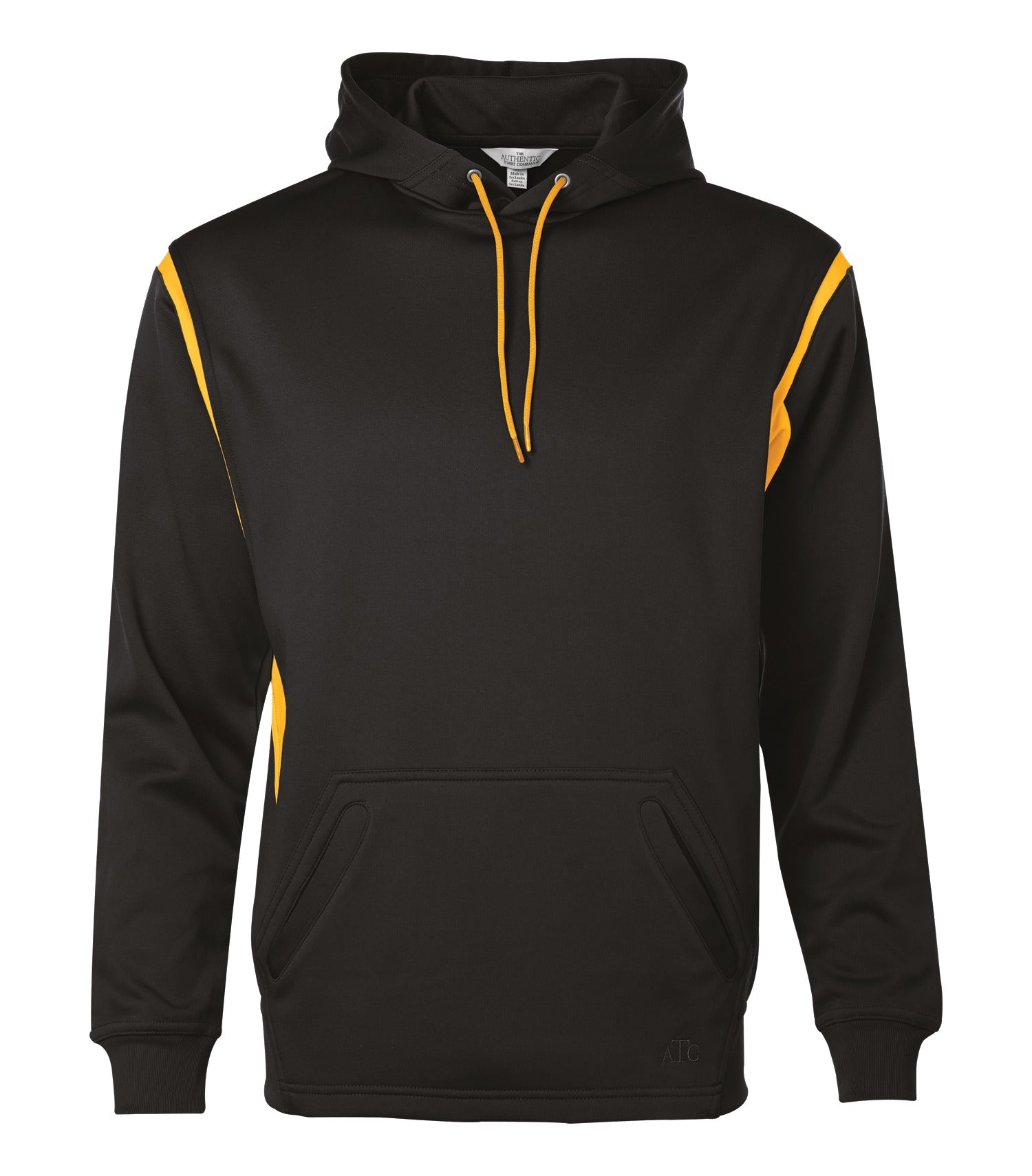 ATC - ATC™ PTECH® FLEECE VarCITY HOODIE. - F2201 Black Gold ATC F2201