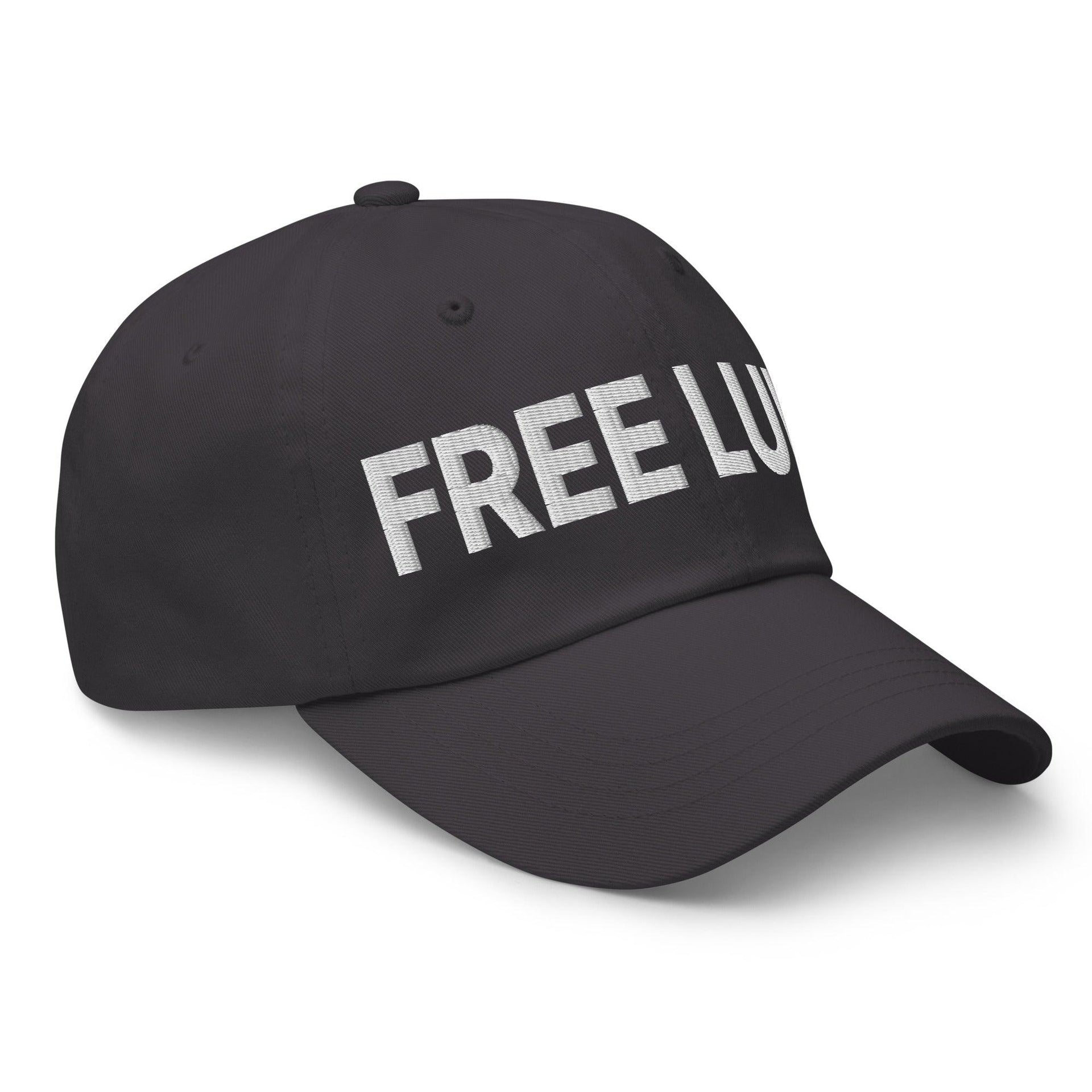 Free Luigi Mangione Embroidered Dad Hat Capital Crowns Dad Hats Funny LADs Luigi Luigi Apparel luigi mangione