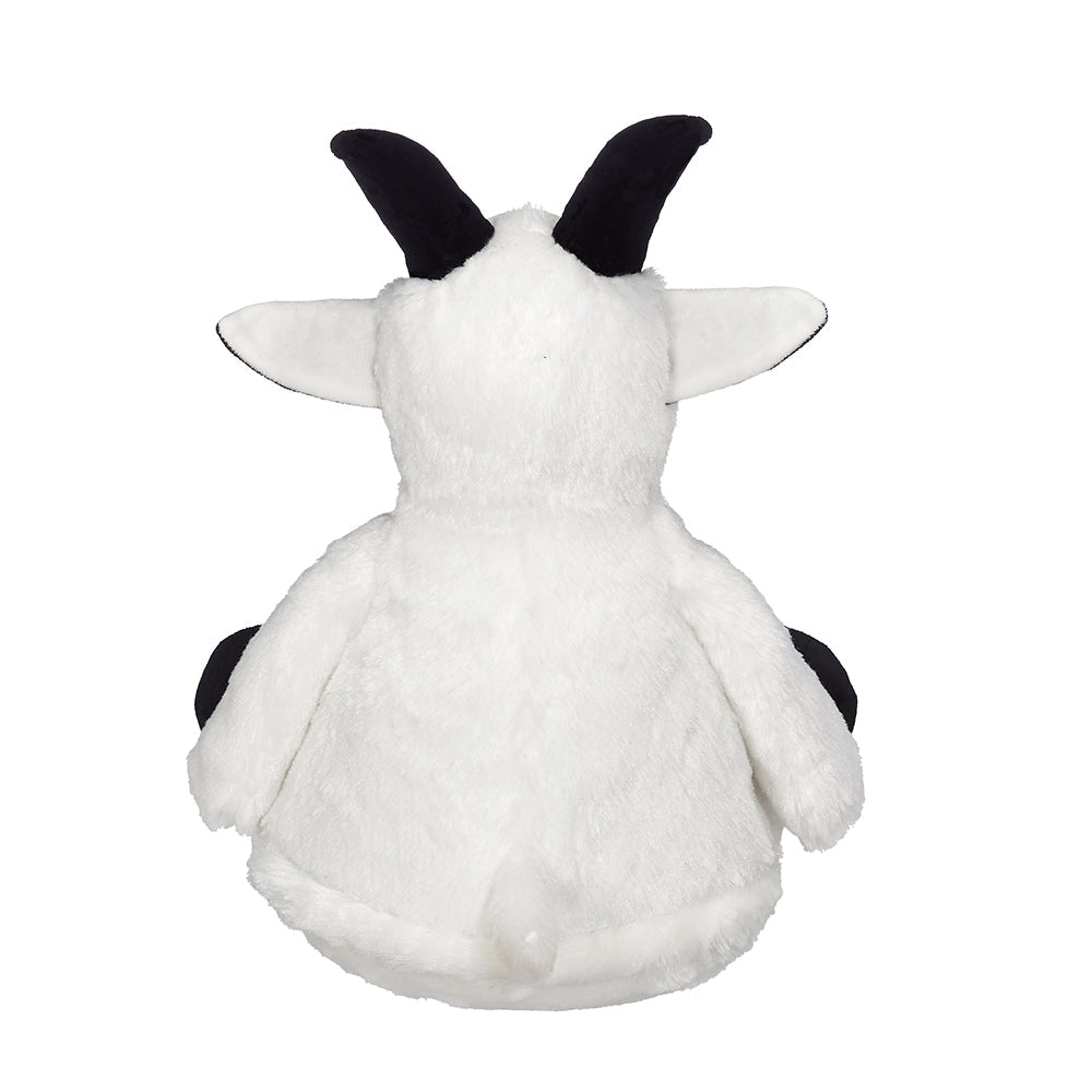 Garvin Goat Buddy embroidable goat white