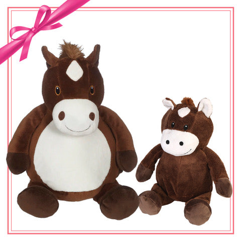 Gift Set - Howie Horse Buddy & Mini Plush embroidable Gift Set horse