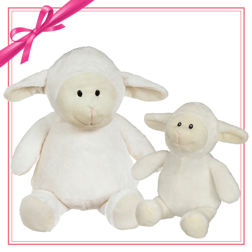 Gift Set - Lambton Lamb Buddy & Mini Plush embroidable Gift Set lamb