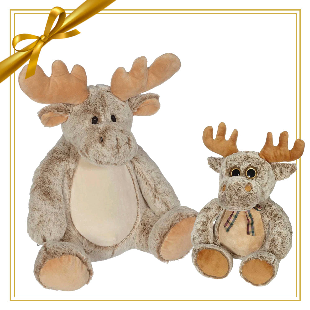 Gift Set - Mason Moose Buddy & Mini Plush cream Gift Set