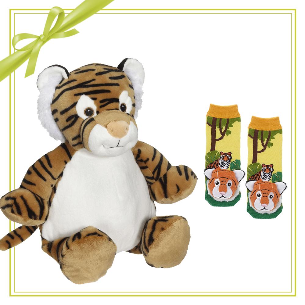 Gift Set - Tory Tiger Buddy & Socks Gift Set giraffe socks