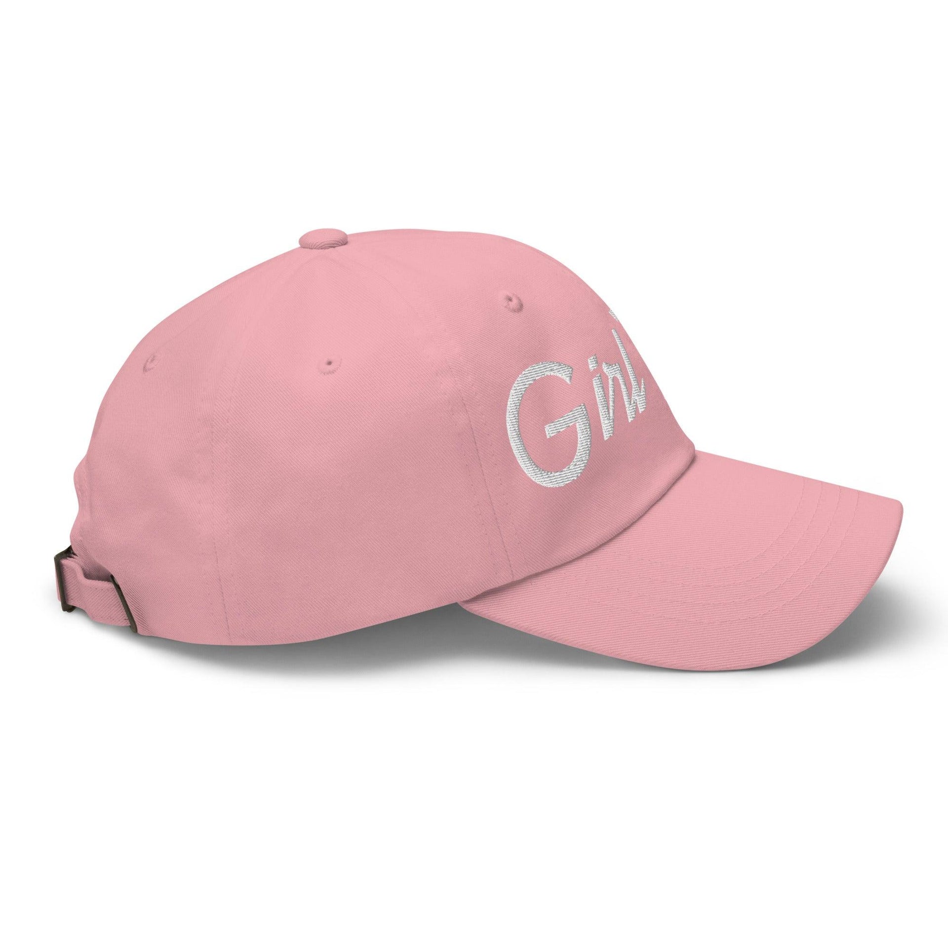 Girl Dad Vintage Sports Script Embroidered Dad Hat Capital Crowns Dad Hats Funny
