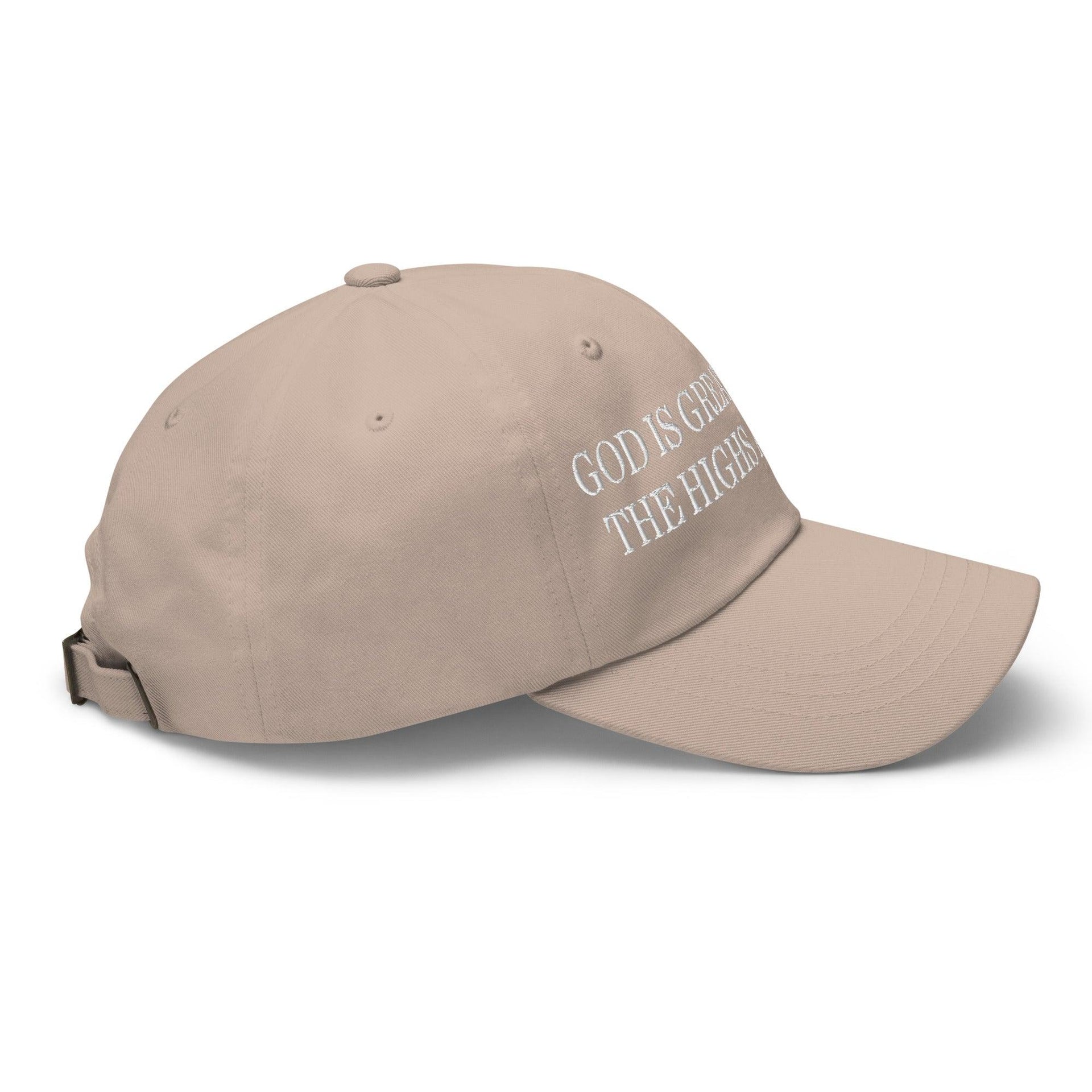 God is Greater than the Highs and Lows Embroidered Dad Hat Capital Crowns Dad Hats Religious