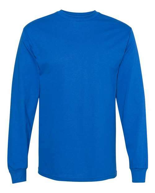Heavyweight Long Sleeve T-Shirt Royal ALSTYLE T-Shirts - Long Sleeve