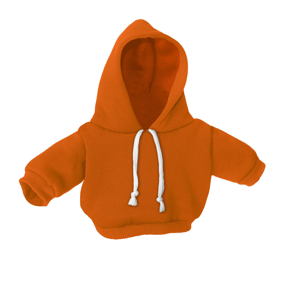Hoody, 6 Pack orange embroidable hoody Whatzupwiththat! Bearwear