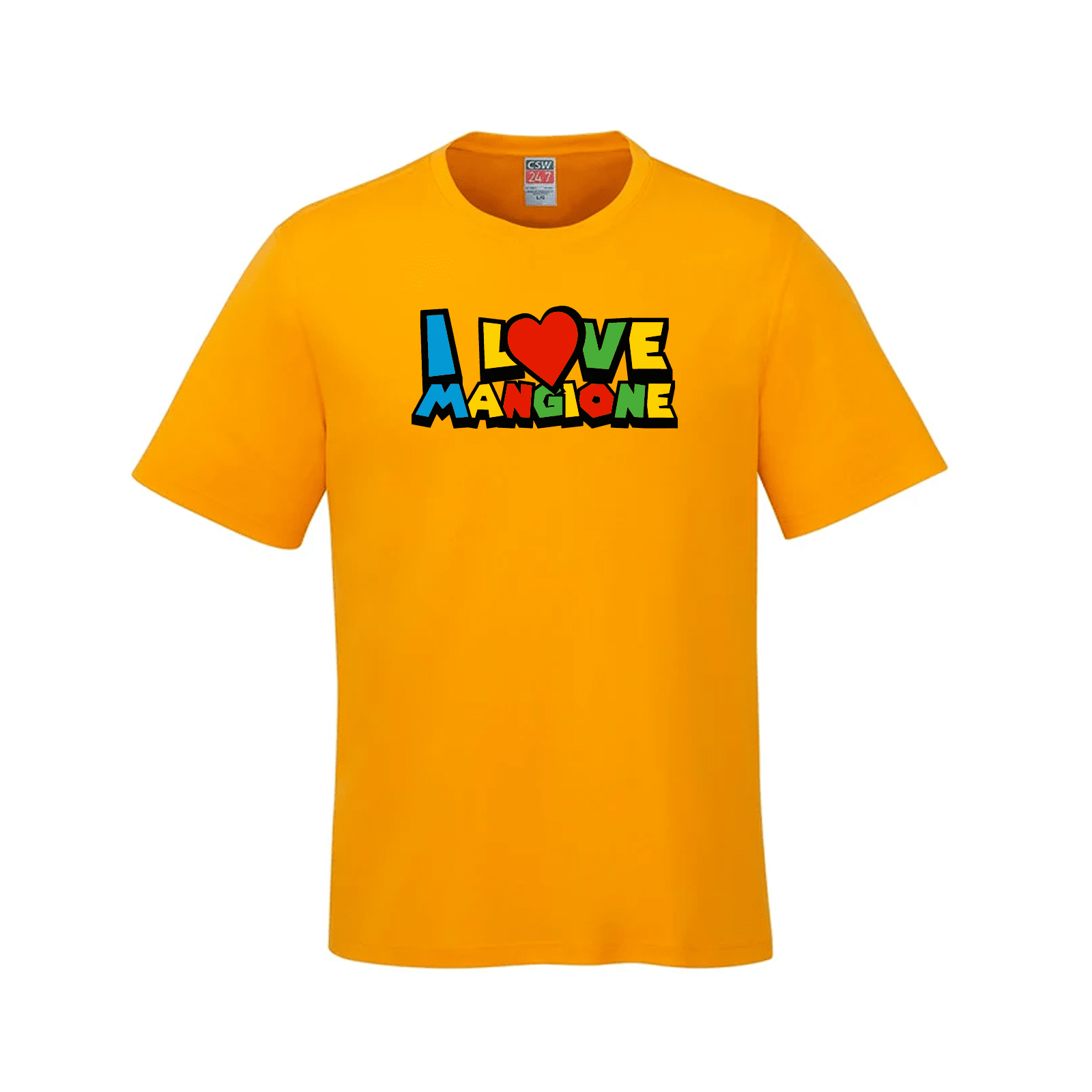 I Love Mangione T-Shirt – Show Your Passion with Style Fatigue Green Fan Apparel I Love Mangione T-Shirt Mangione Passion Shirt Stylish Graphic Tee