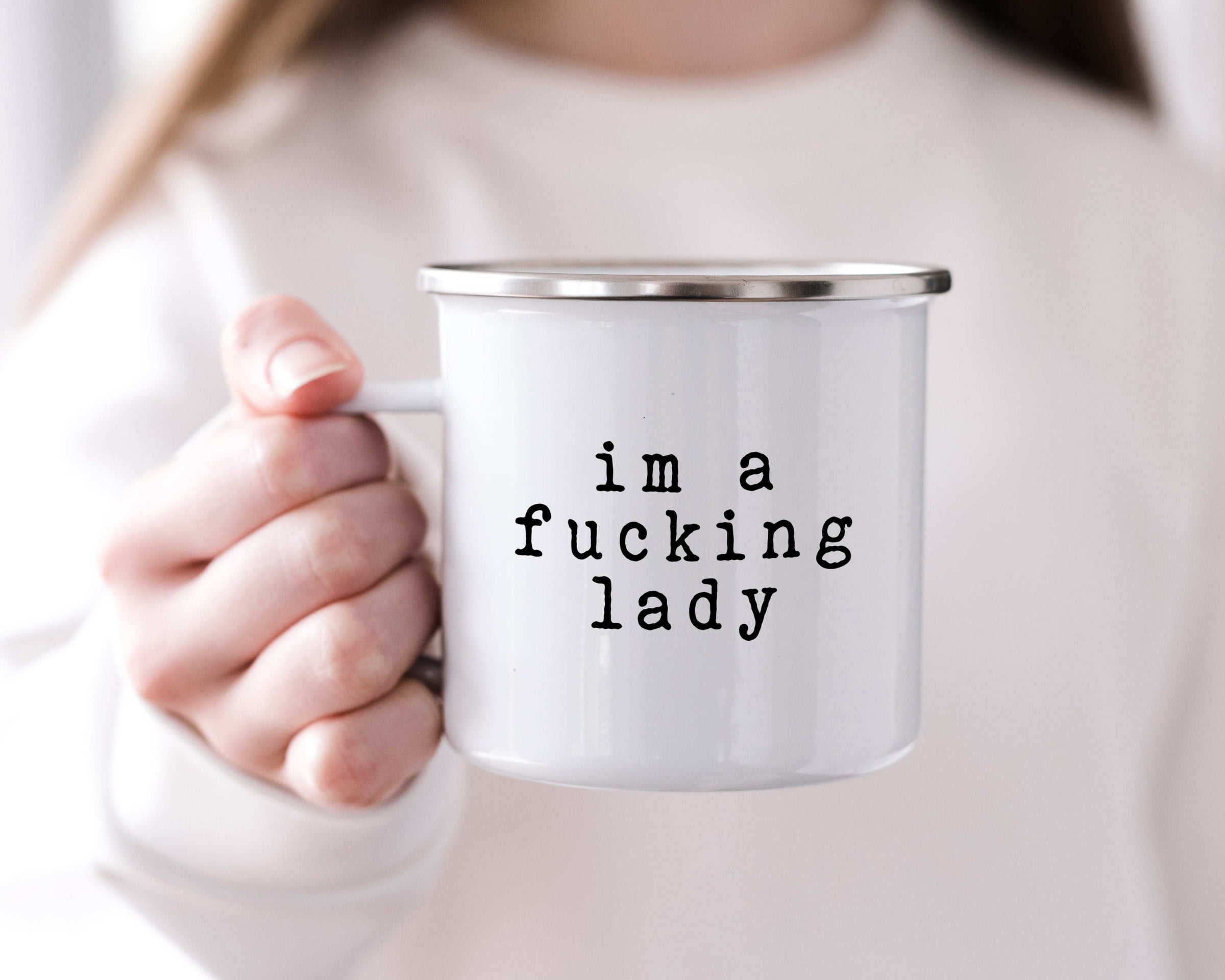 I'm a fucking lady mug Creativien mugs Shopify Collective