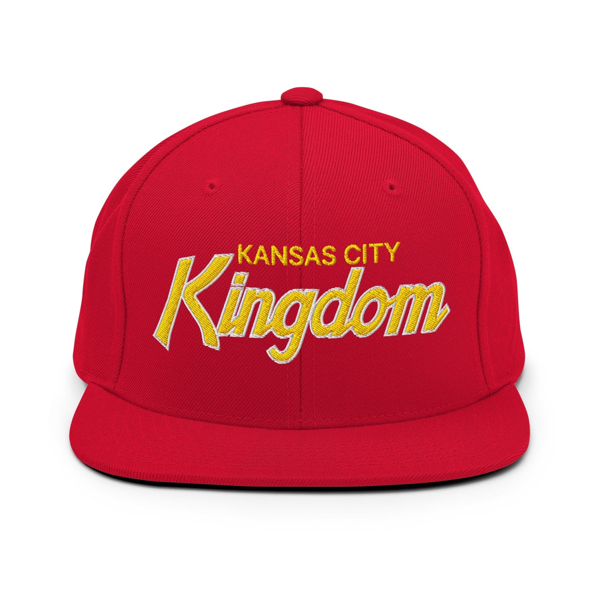 Kansas City Kingdom Embroidered Flat Brim Bill Snapback Hat Default Title Capital Crowns