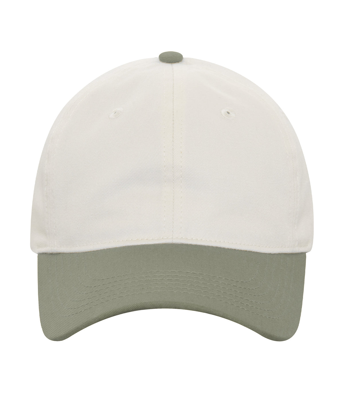 KOI KOI1830, Two Tone Unstructured Snapback Cap, Natural/Thyme