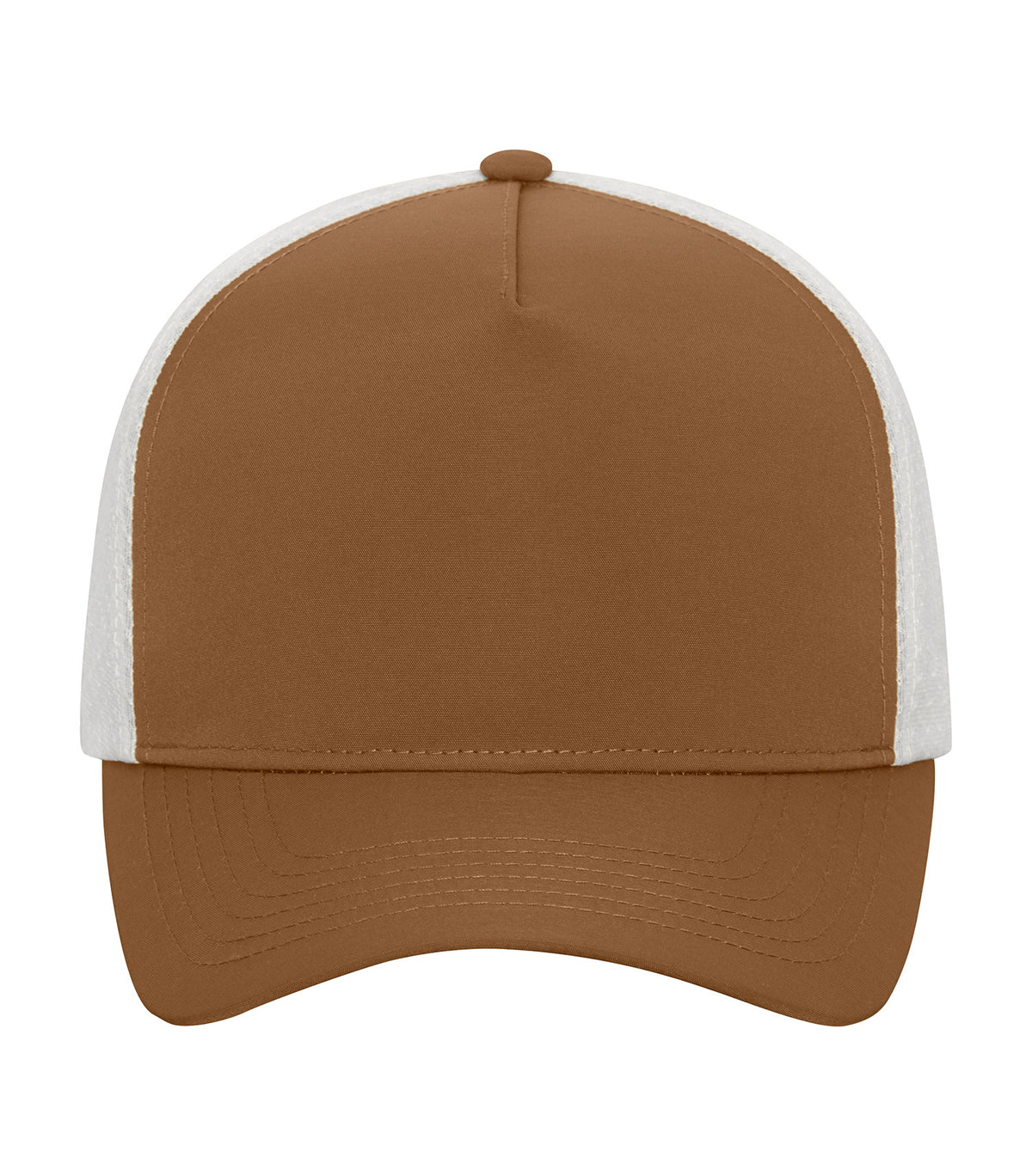 KOI KOI1836, Matte 5-panel Trucker Cap, Saddle/Bone