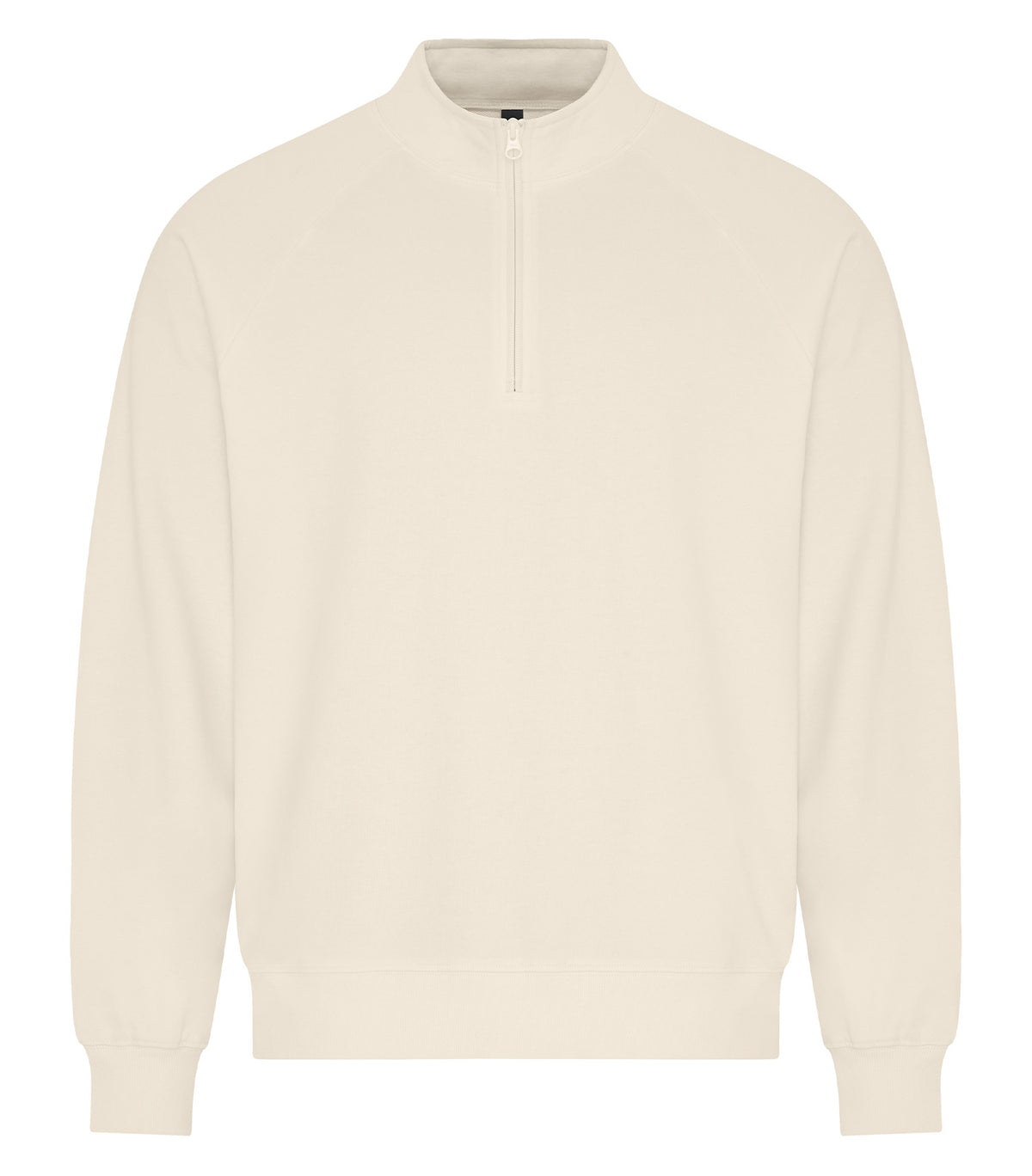 KOI KOI2058, Element Cvc French Terry 1/4 Zip, Natural