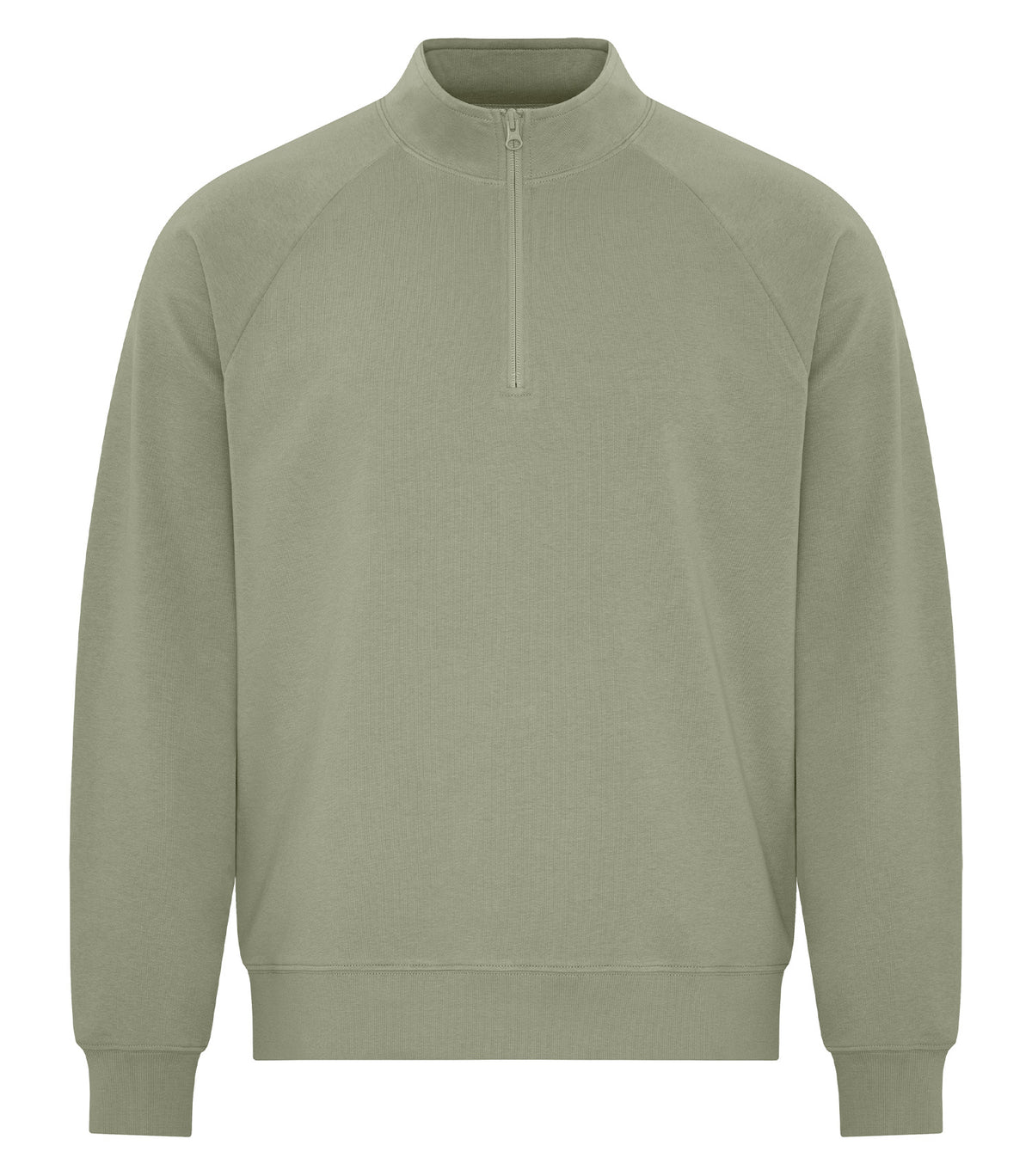 KOI KOI2058, Element Cvc French Terry 1/4 Zip, Thyme