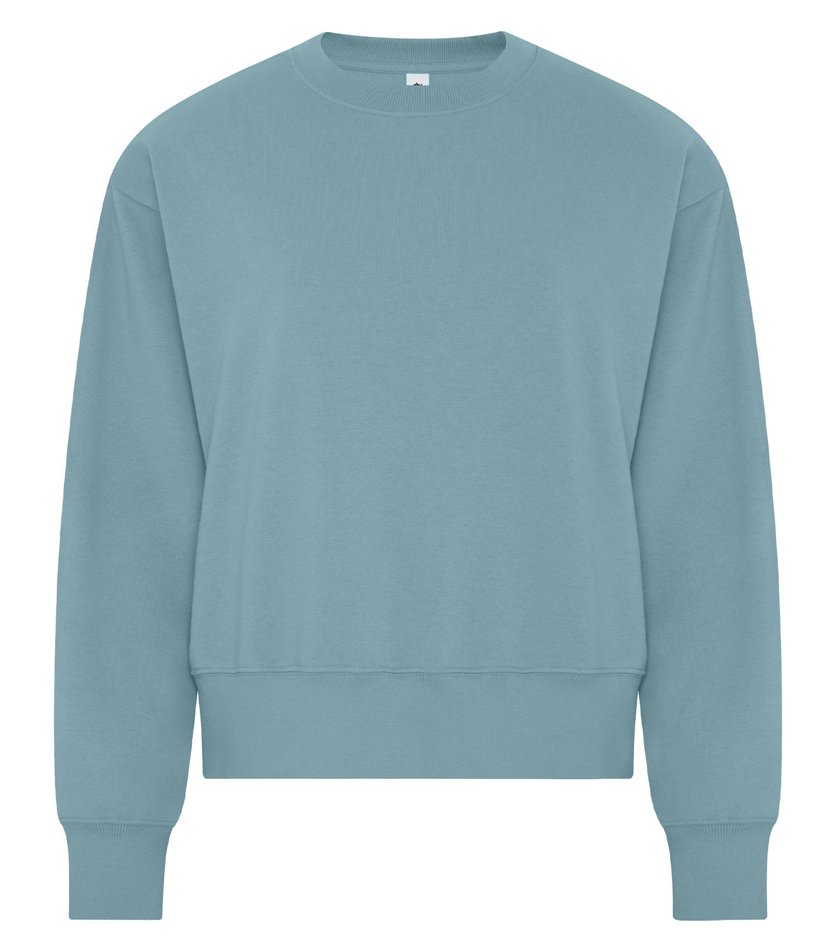 KOI KOI2240L, Element Cff Ladies’ Crewneck, Blue Mist