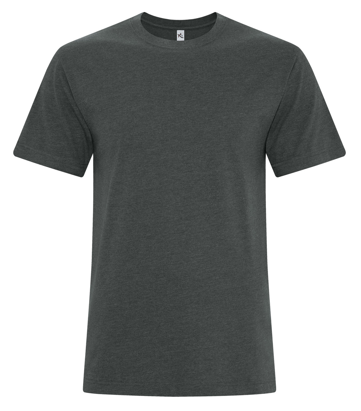 KOI KOI8060, Element Ring Spun Cvc Tee, Charcoal