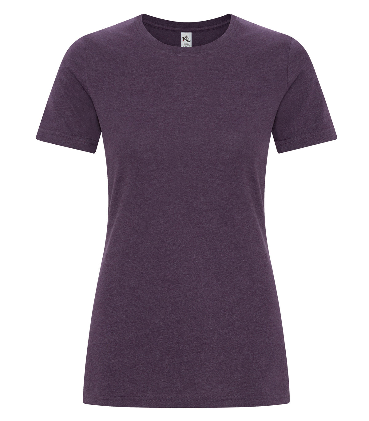 KOI KOI8060L, Element Ring Spun Cvc Ladies' Tee, Amethyst