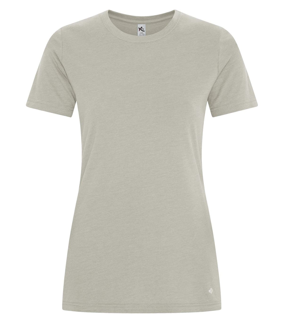 KOI KOI8060L, Element Ring Spun Cvc Ladies' Tee, Dusk
