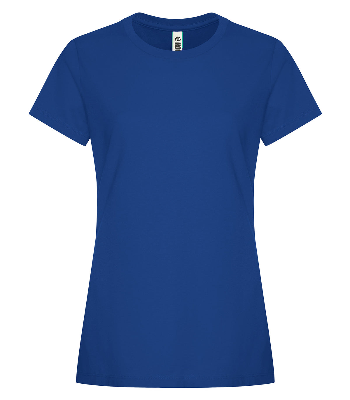KOI KOI8070L, Element Ring Spun Cotton Ladies' Tee, Lapis Blue