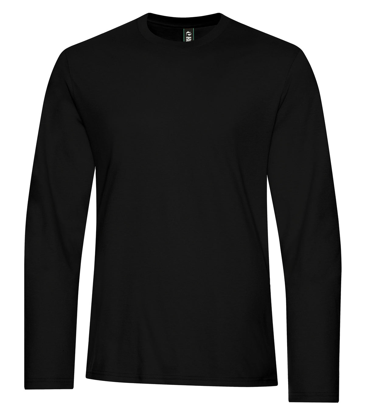 KOI KOI8075, Element Ring Spun Cotton Long Sleeve Tee, Onyx