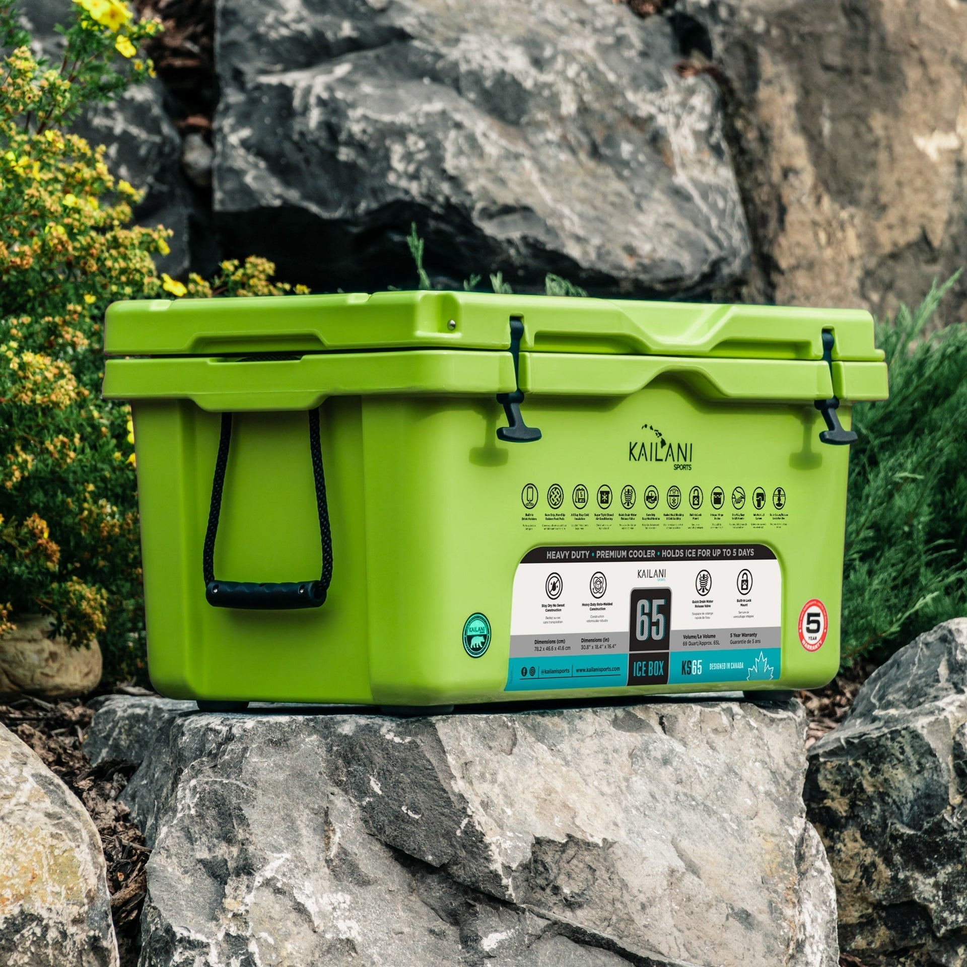 KS65 Cooler 116 Cans Holds 65 Cans KAILANI