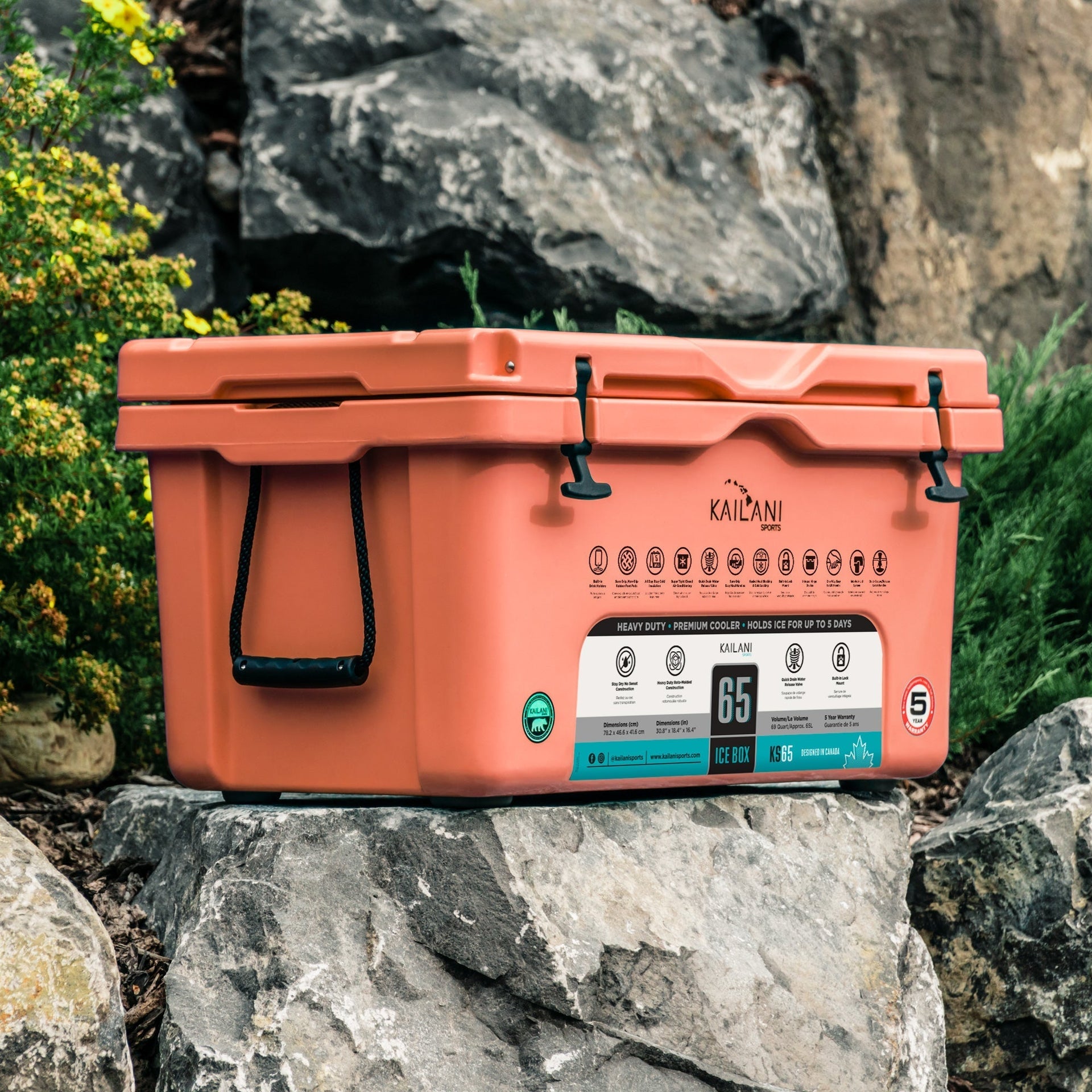 KS65 Cooler 116 Cans Holds 65 Cans KAILANI