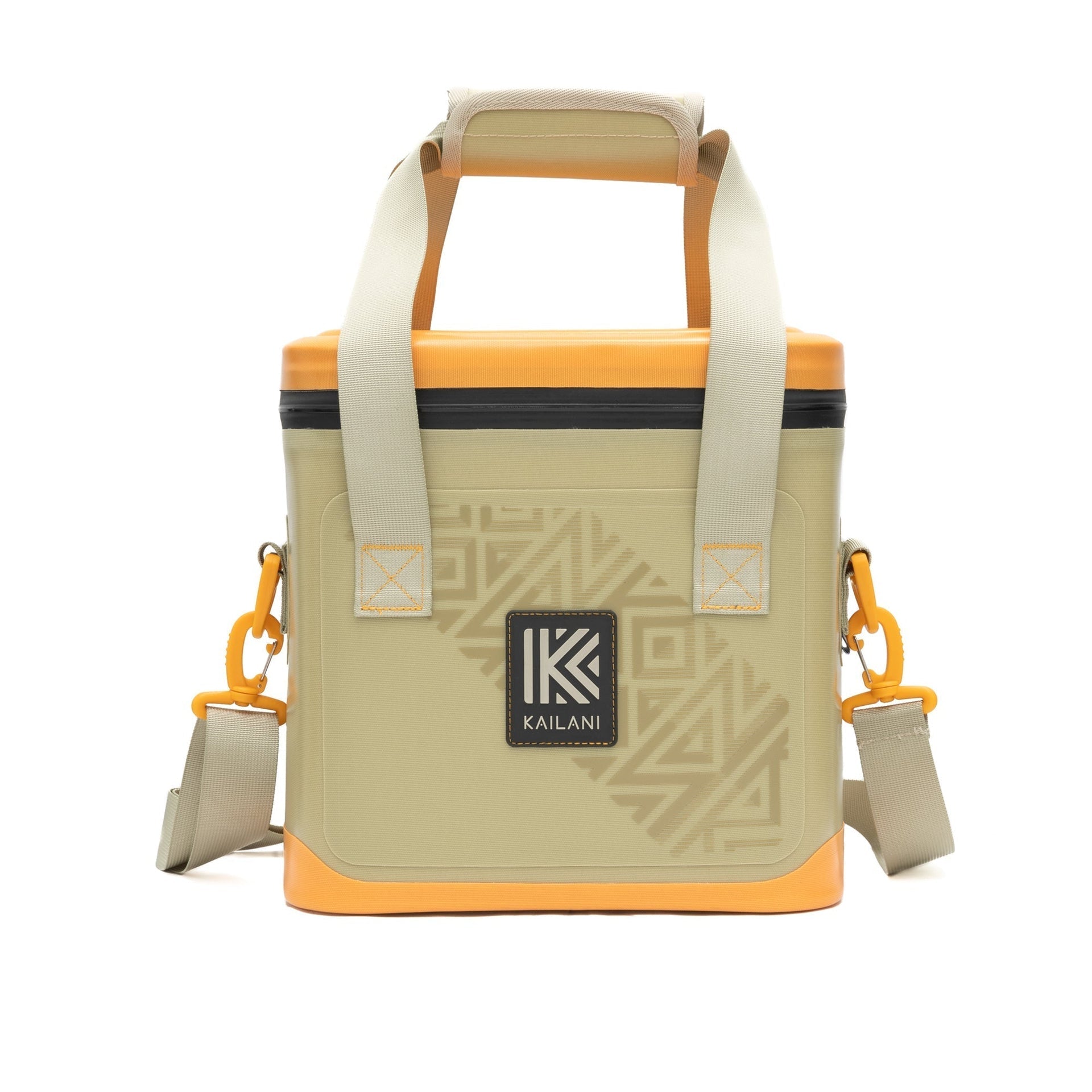 KUKUI 10 Can Soft Cooler Tan/Orange Tan Orange FULL MSRP Premium Soft Coolers