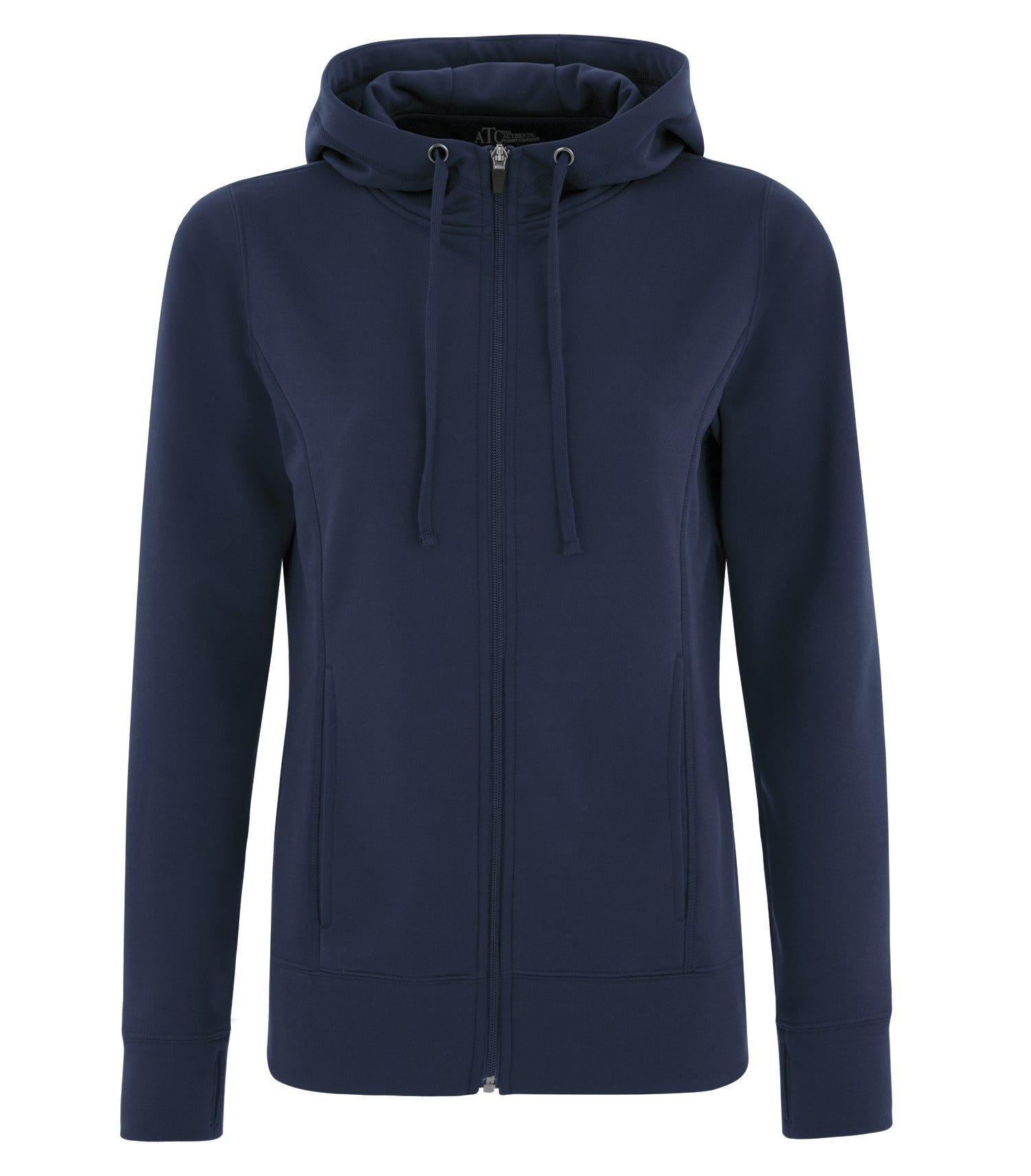 ATC - ATC™ GAME DAY™ FLEECE FULL ZIP LADIES' HOODIE. - L2004 True Navy ATC L2004